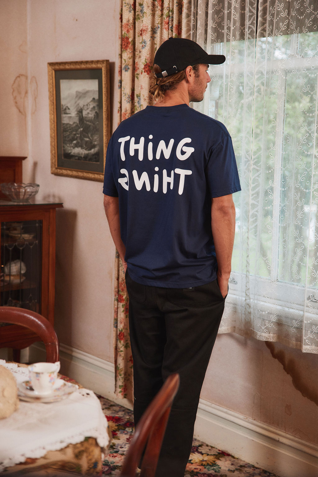 Coming Soon - Ample Tee - Zany Navy