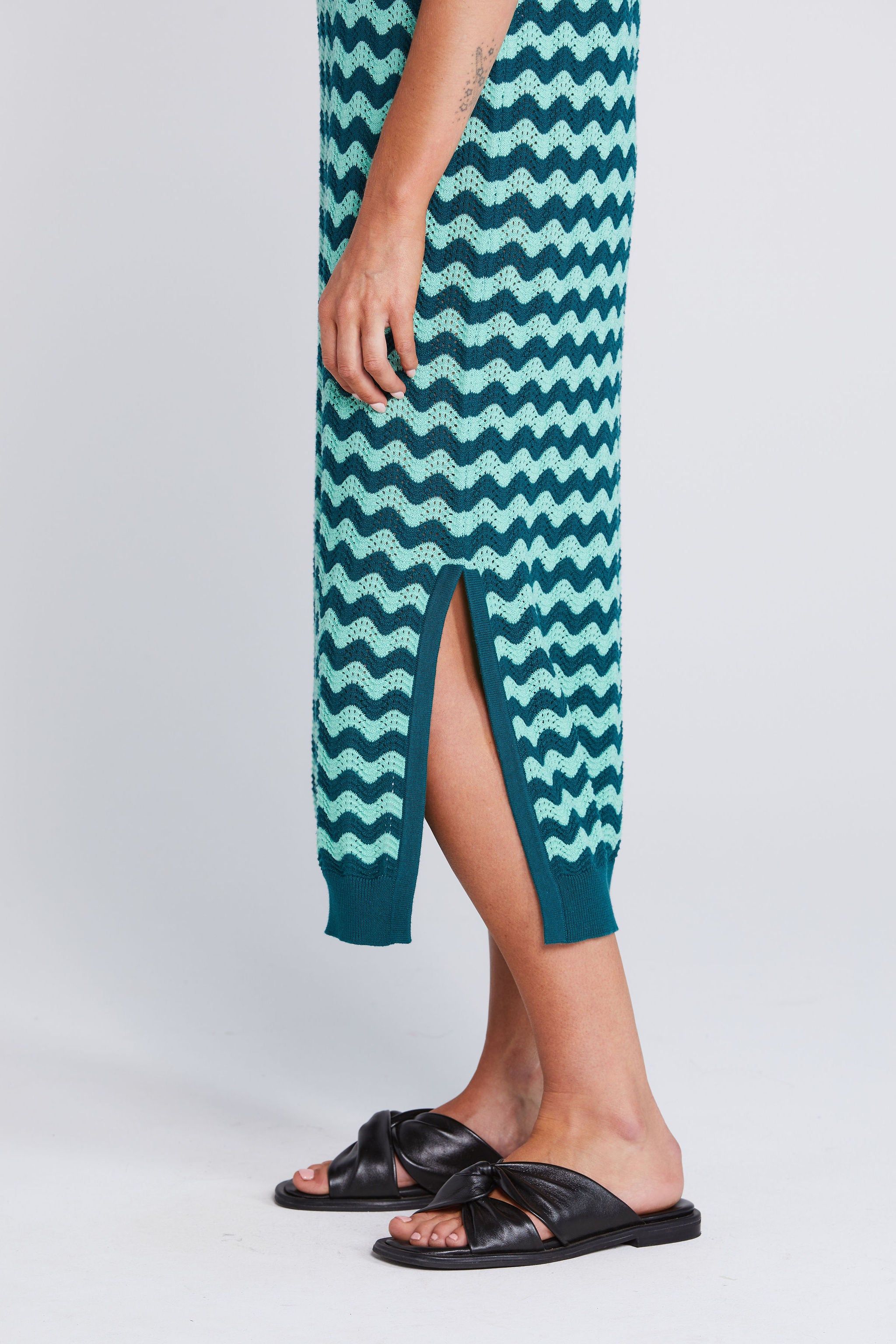 Coming Soon - Squiggle Dress - Sage & Cypress