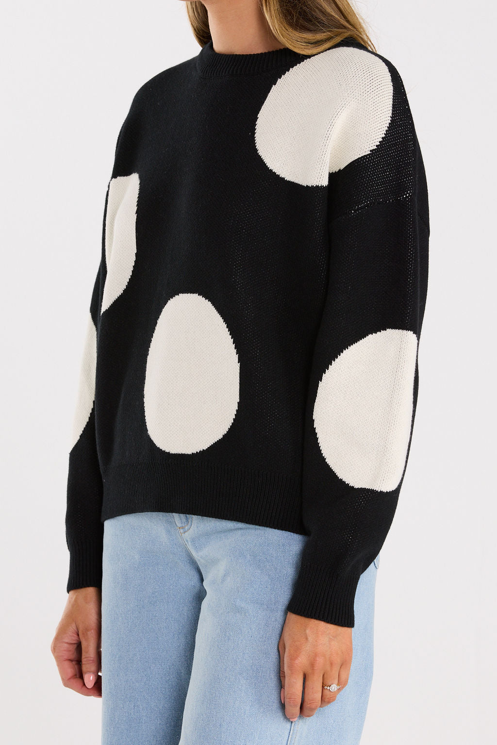 Spottie Jumper - Black
