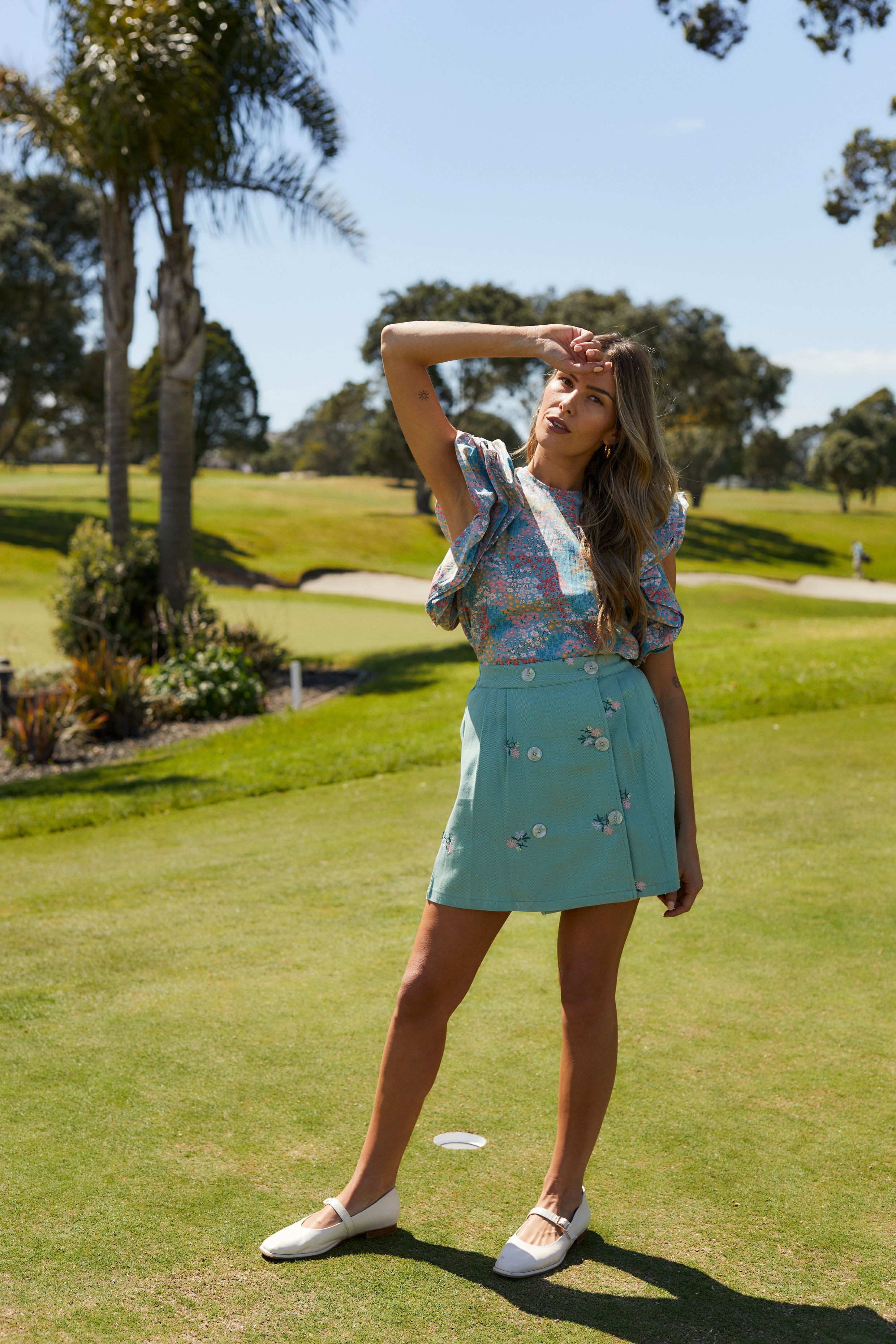 Sashay Top - Floral Frenzy