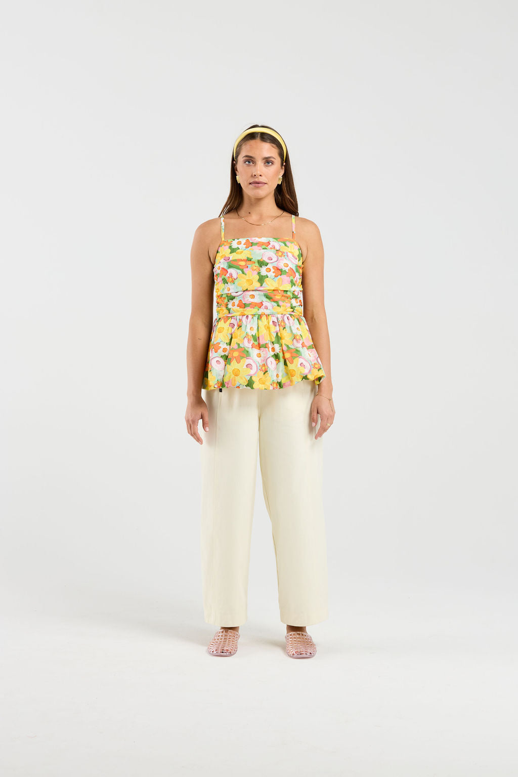 Mira Top - Fruit Salad Floral