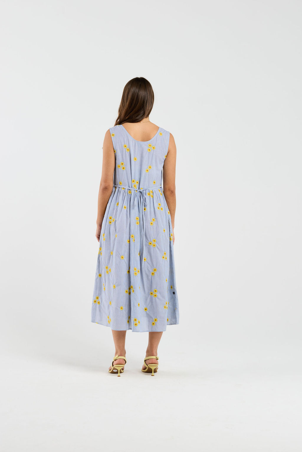 Cassandra Dress - Sunstripe
