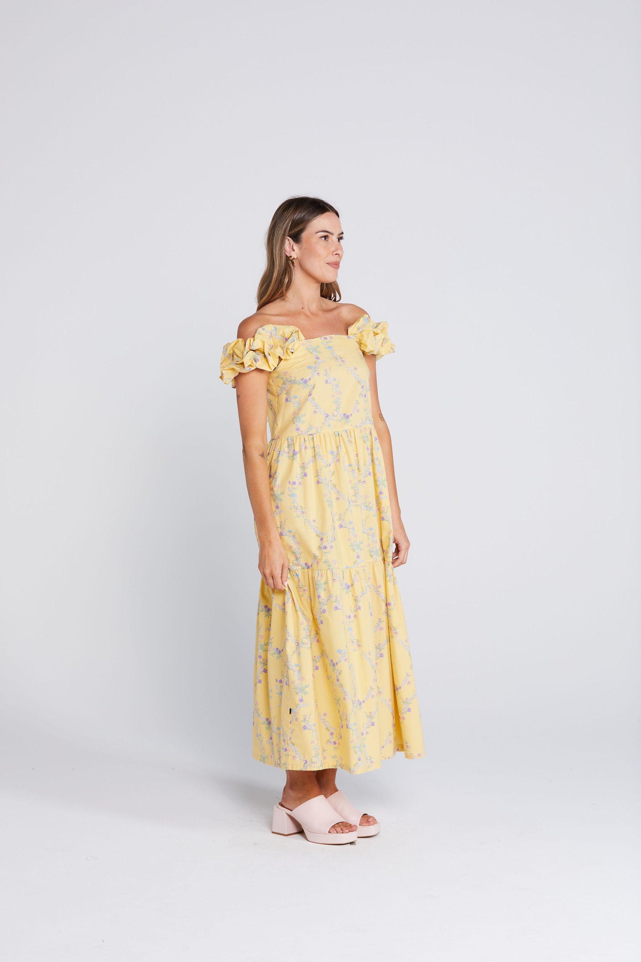 Ziggy Ruffle Dress - Sunny Smiles