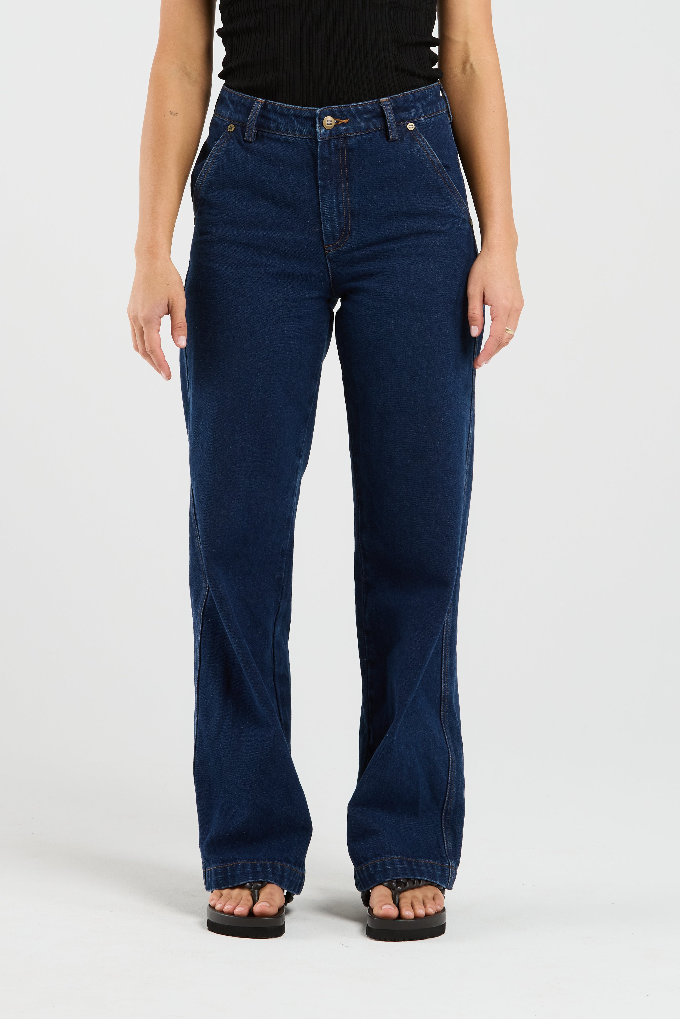 Unwind Jean - Indigo Denim