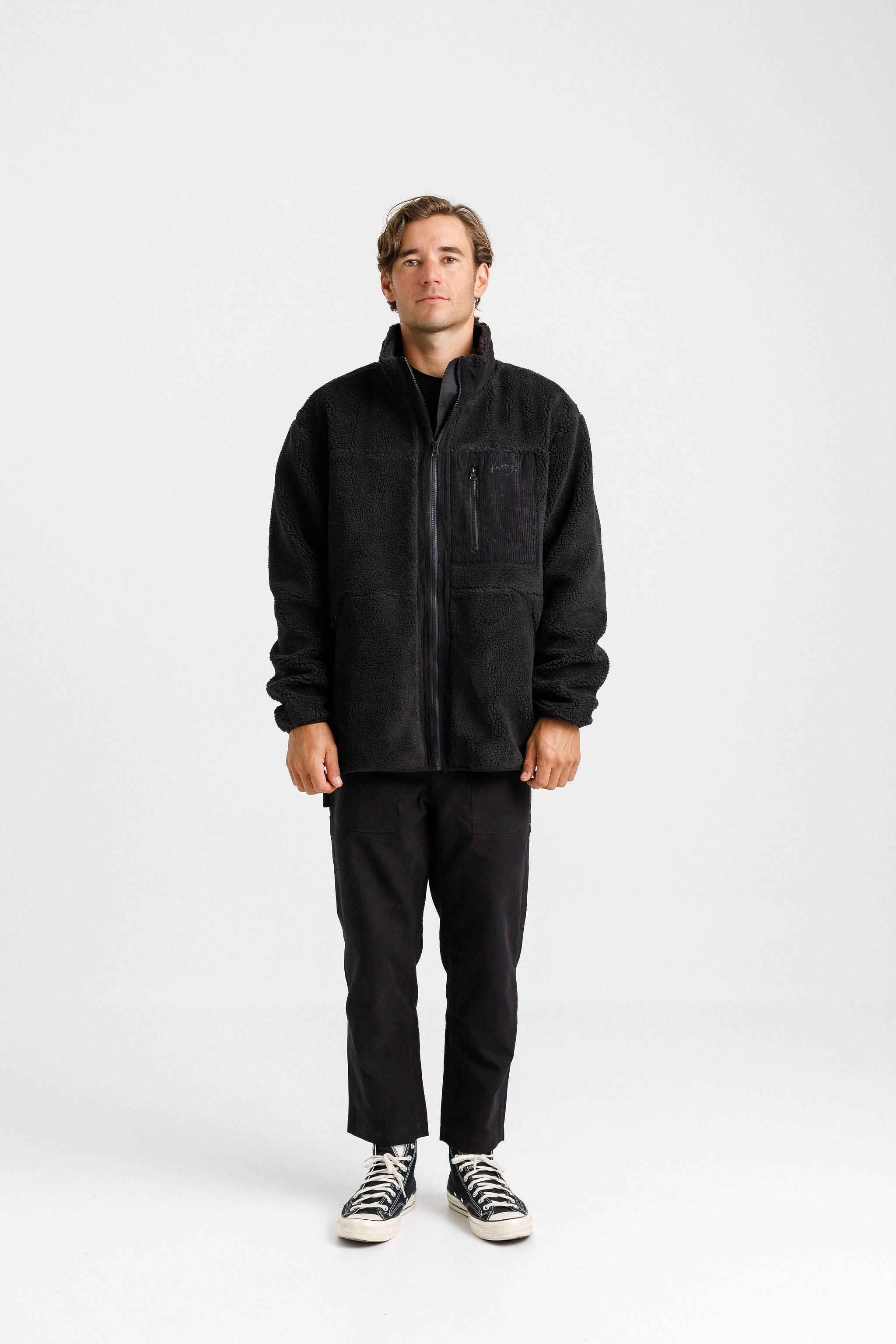 Sherpa Jacket - Black