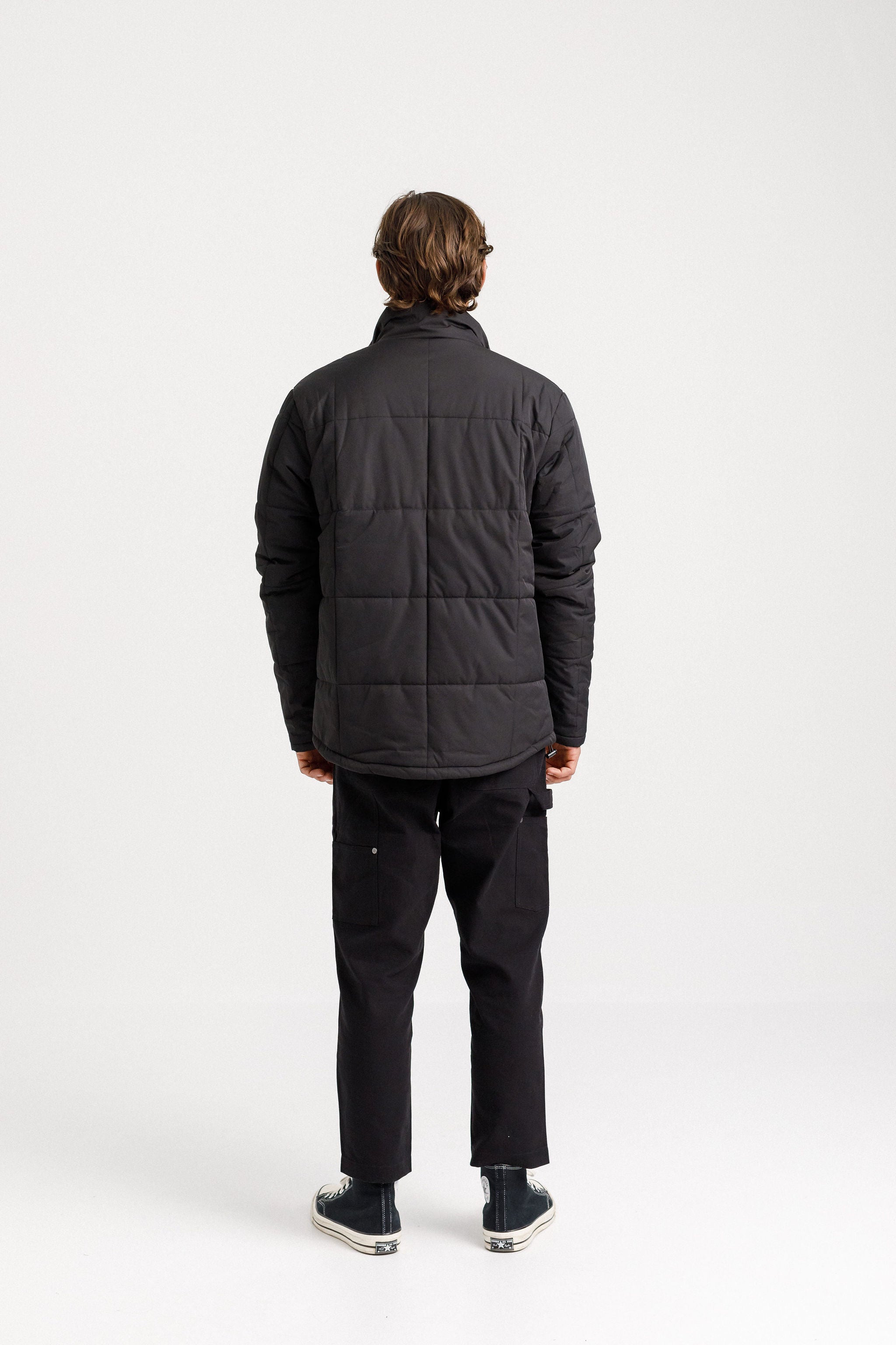 Diem Puff Jacket - Black