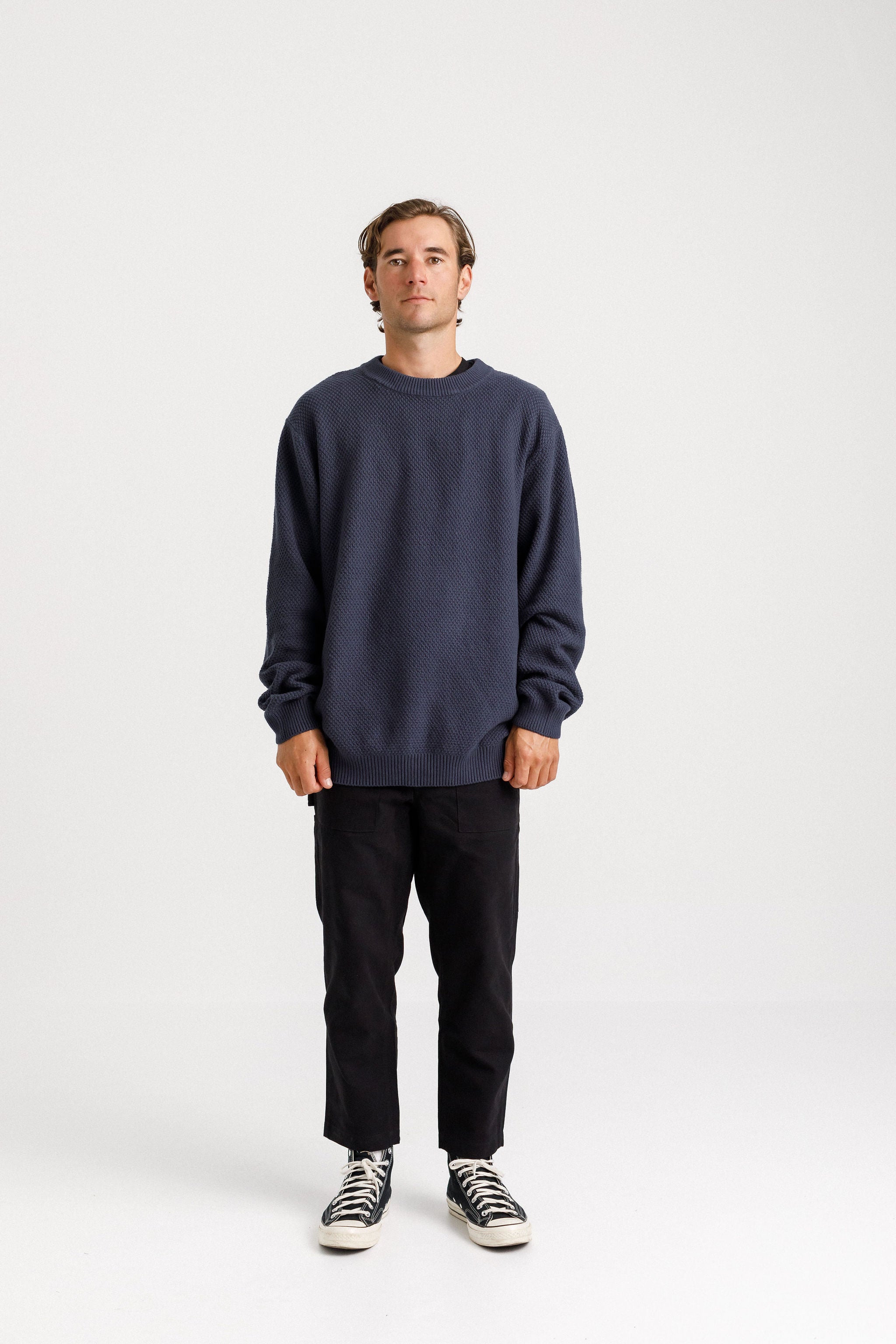 Attic Sweater - French Navy
