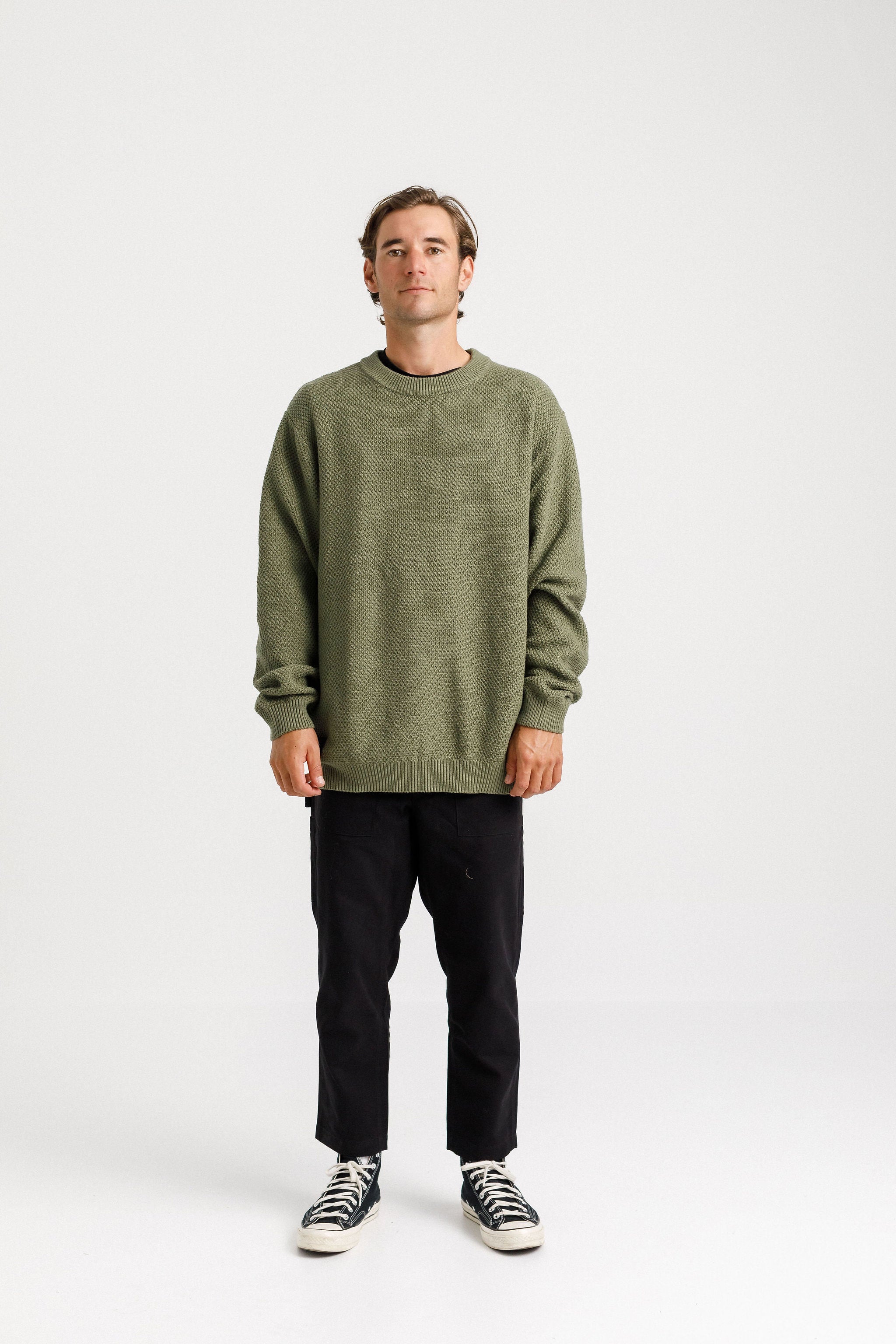 Attic Sweater - Sale - Olive