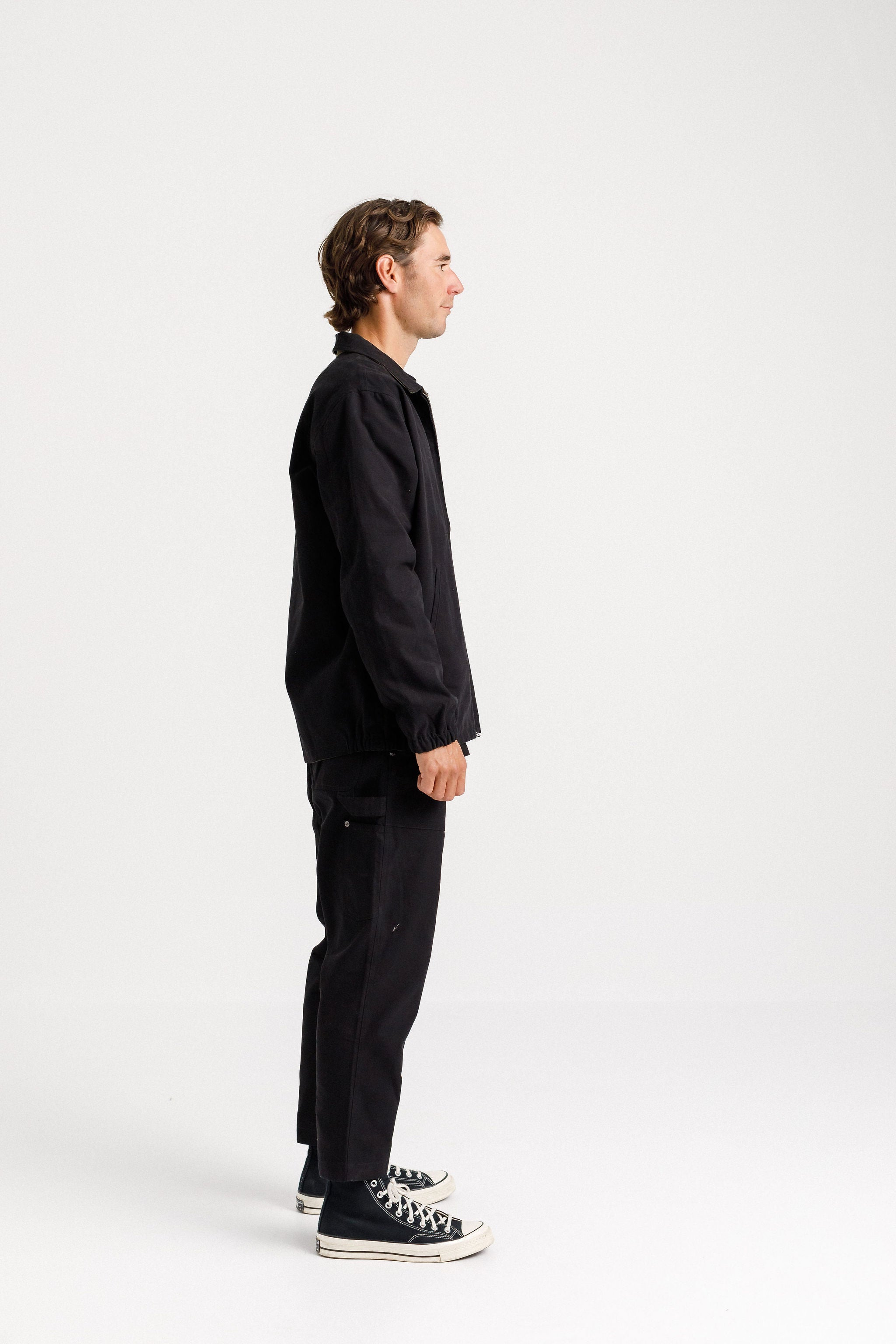 Reversible Mach Jacket - Black/Khaki