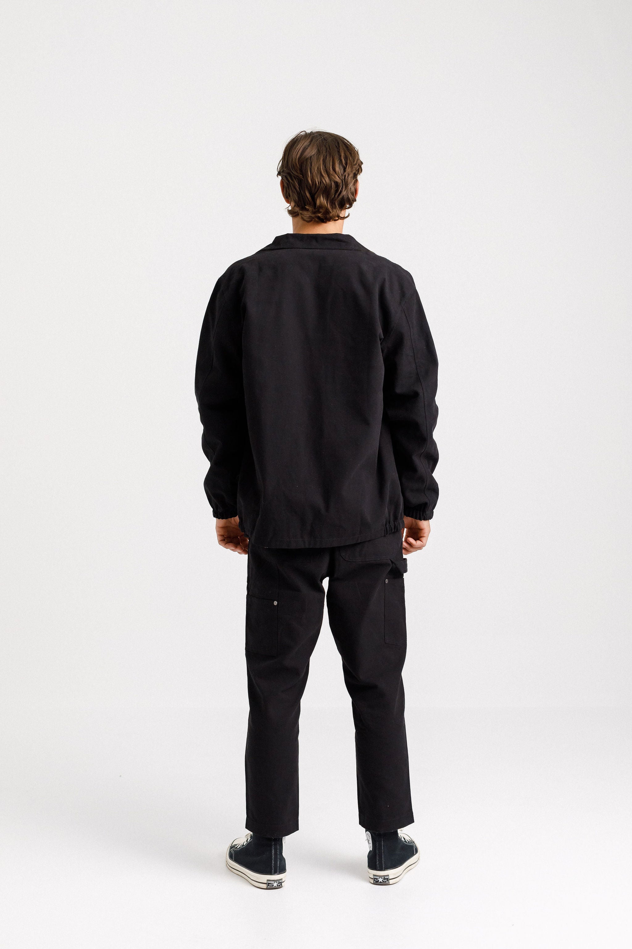 Reversible Mach Jacket - Black/Khaki