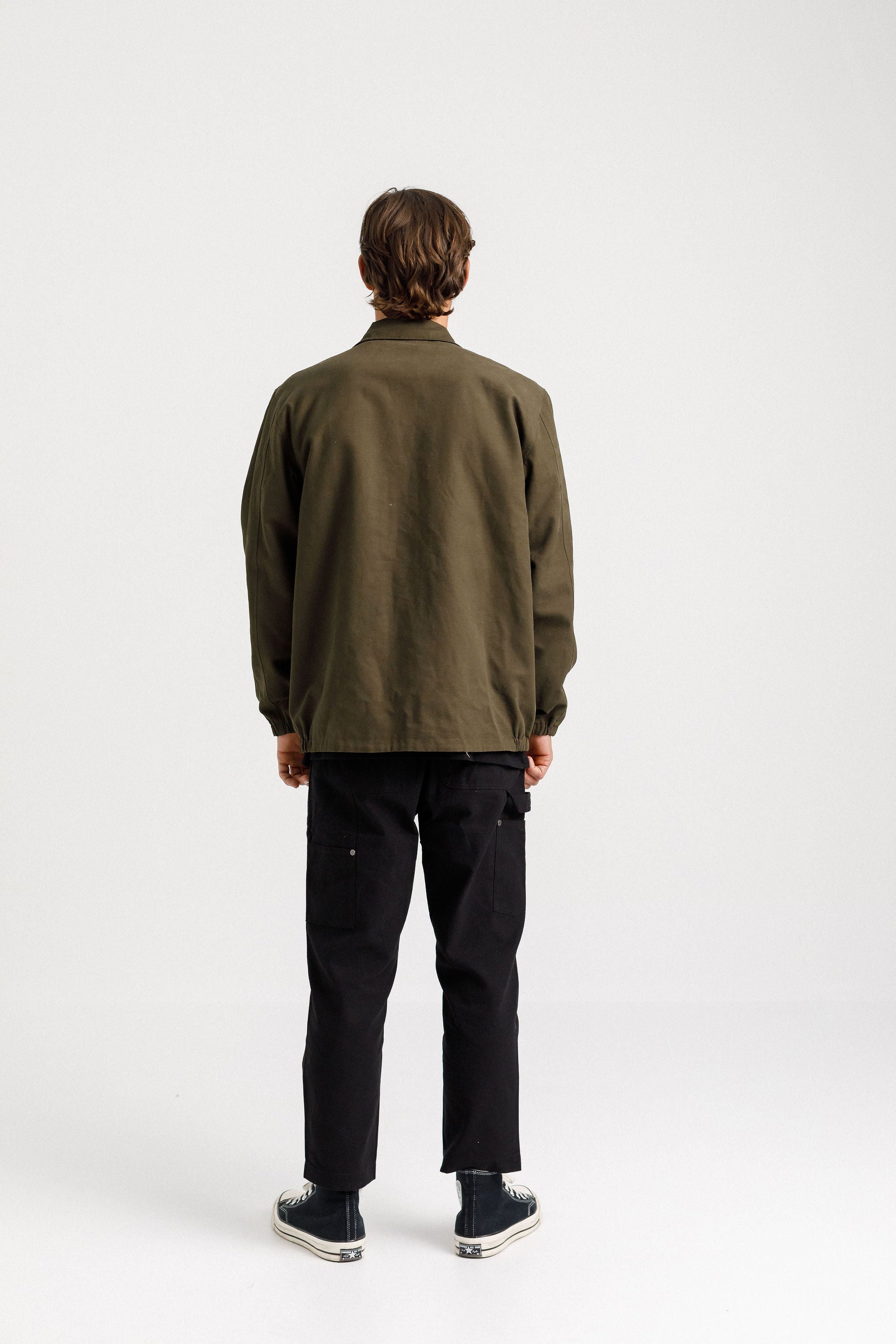 Reversible Mach Jacket - Black/Khaki