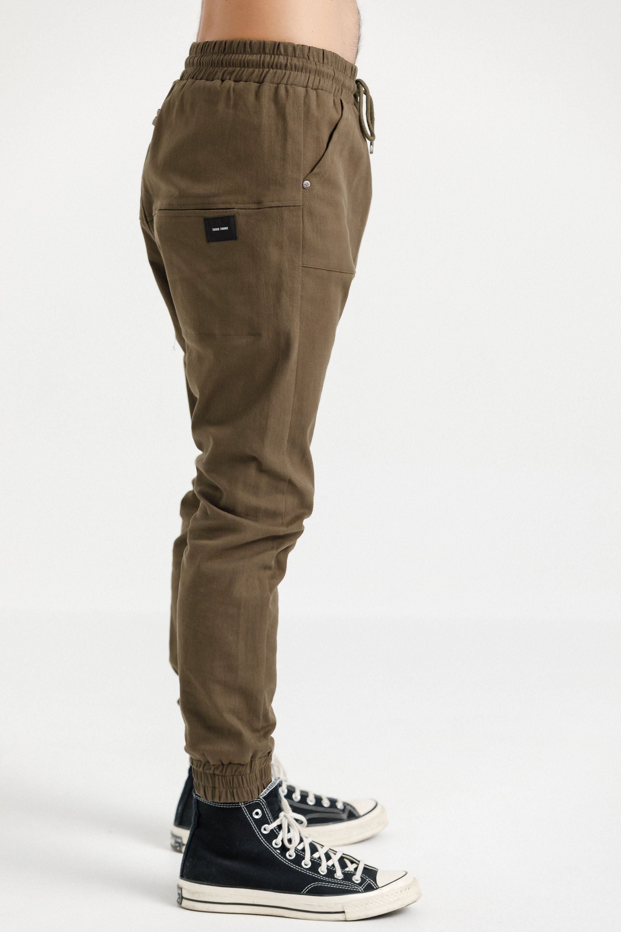 Para Pant Replen - Khaki Cotton Drill