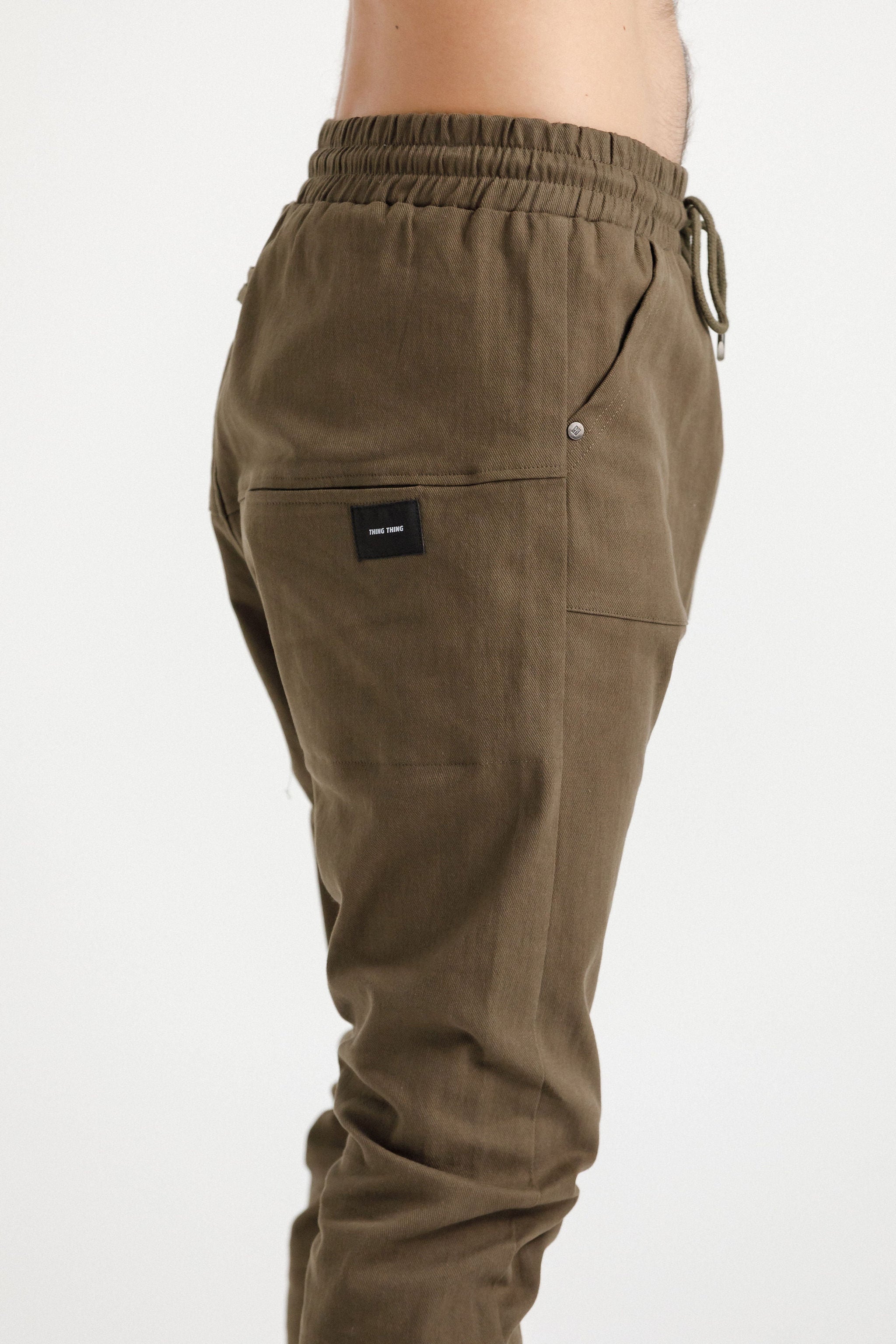 Para Pant Replen - Khaki Cotton Drill