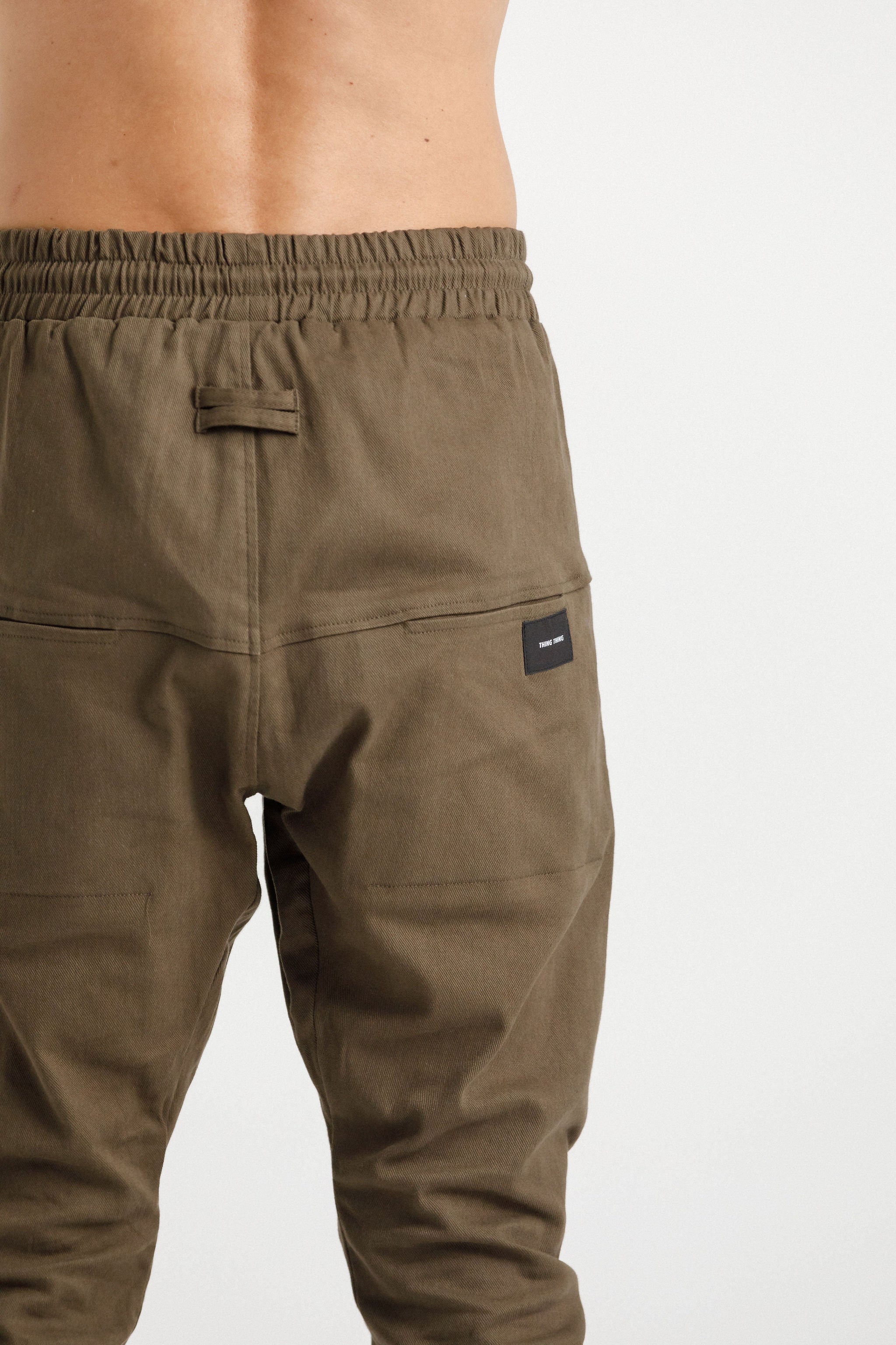 Para Pant Replen - Khaki Cotton Drill