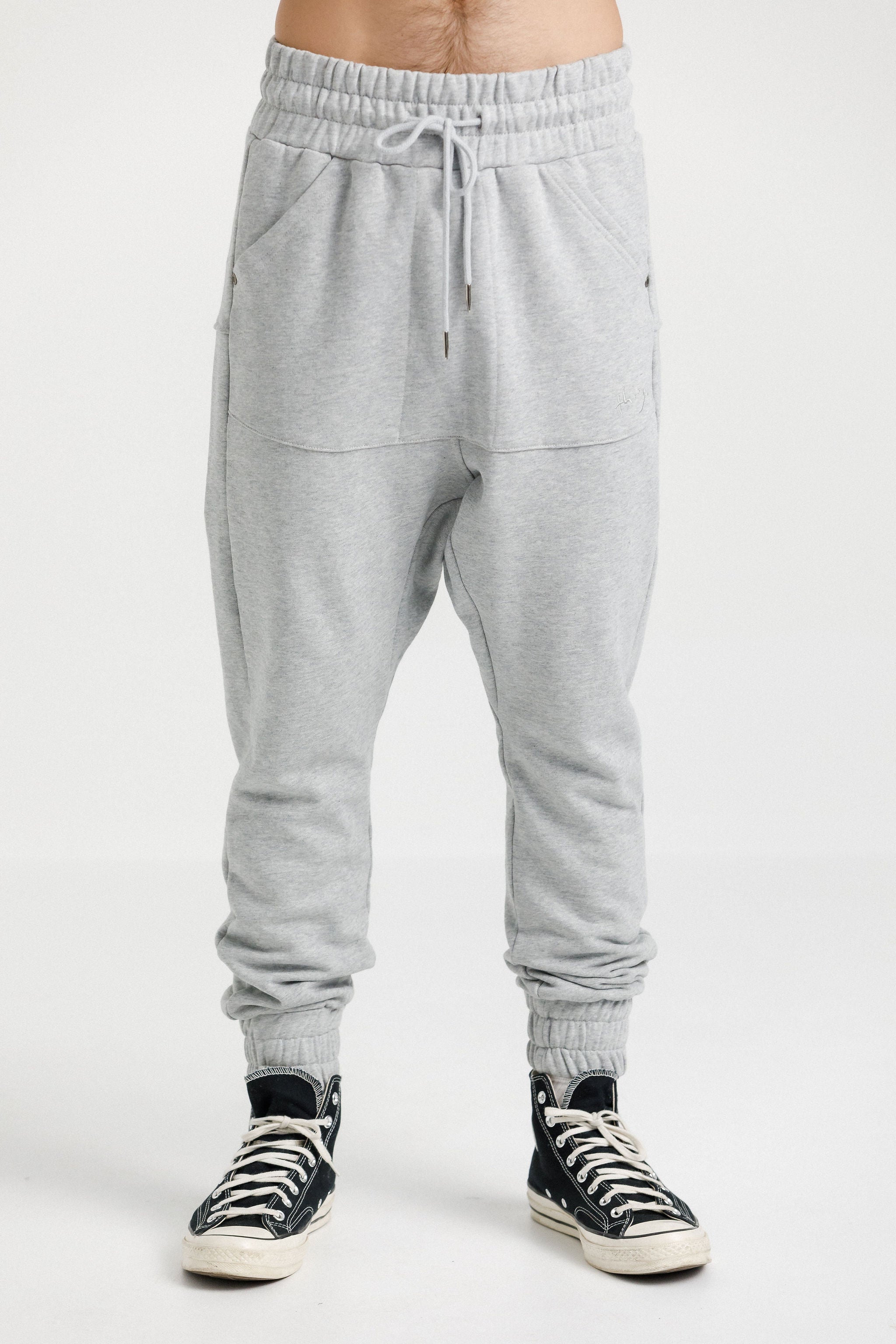 Fleece Para Pant Replen - Grey Marle