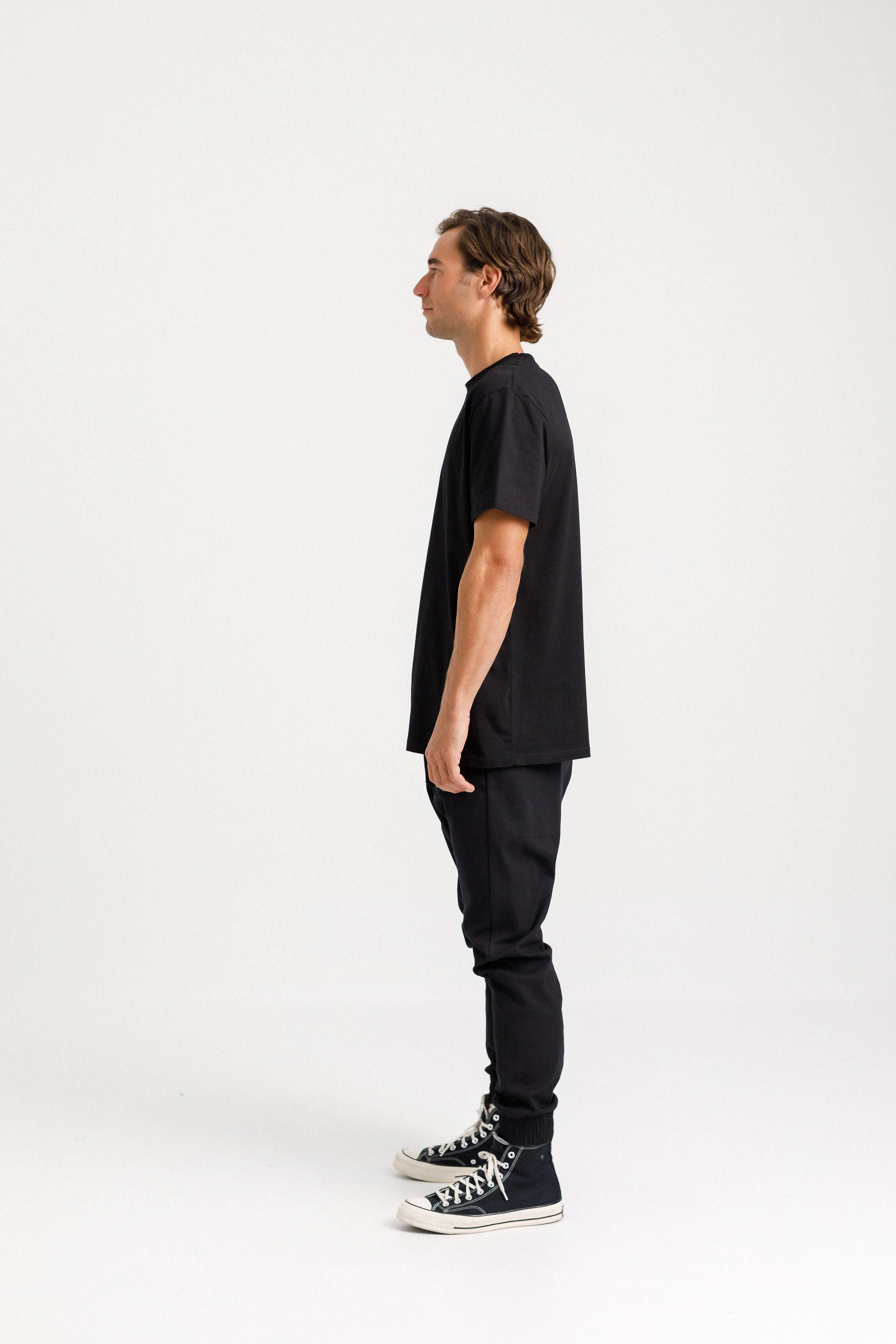 Para Pant Replen - Black Cotton Drill