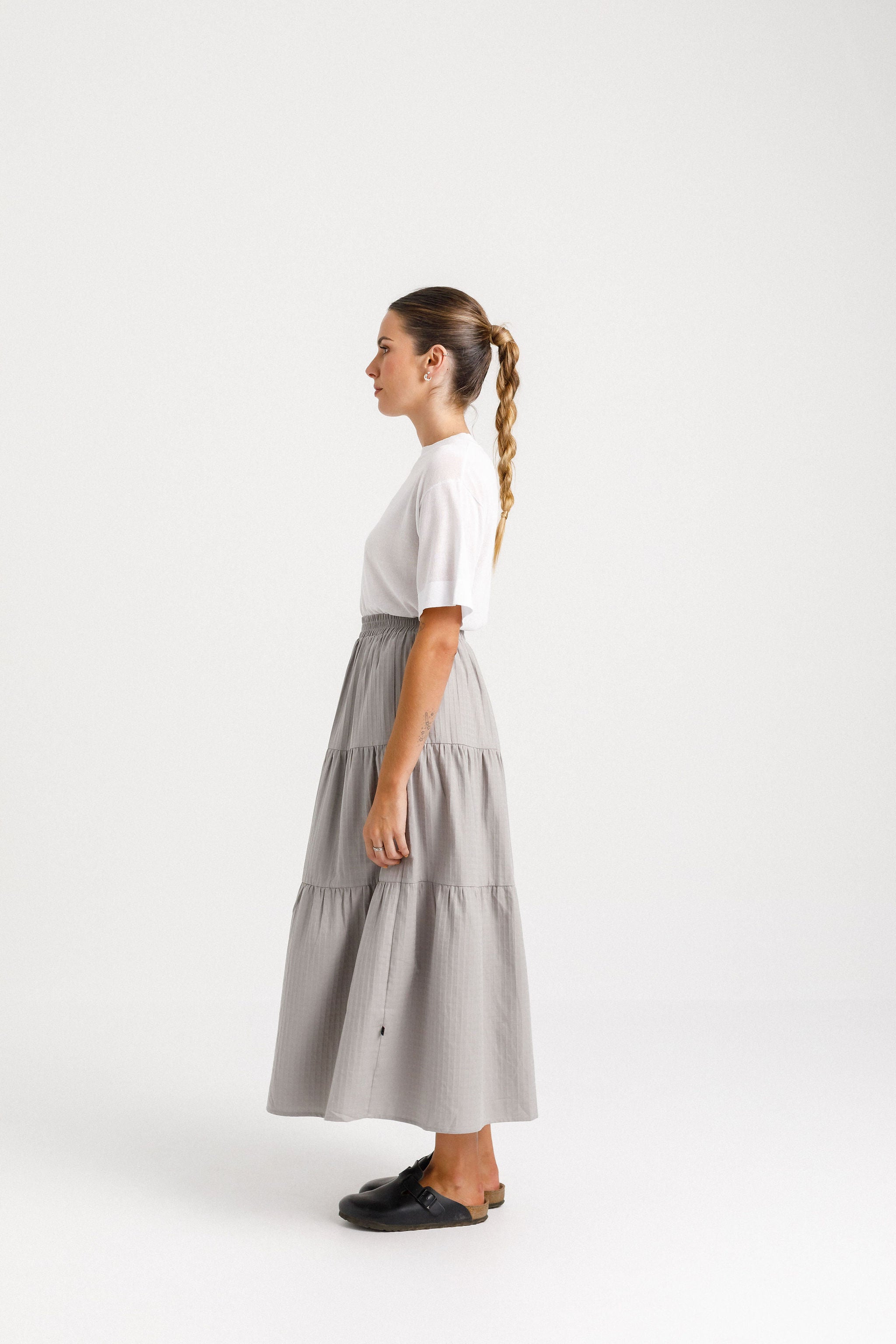 Clara Skirt Replen - Grey