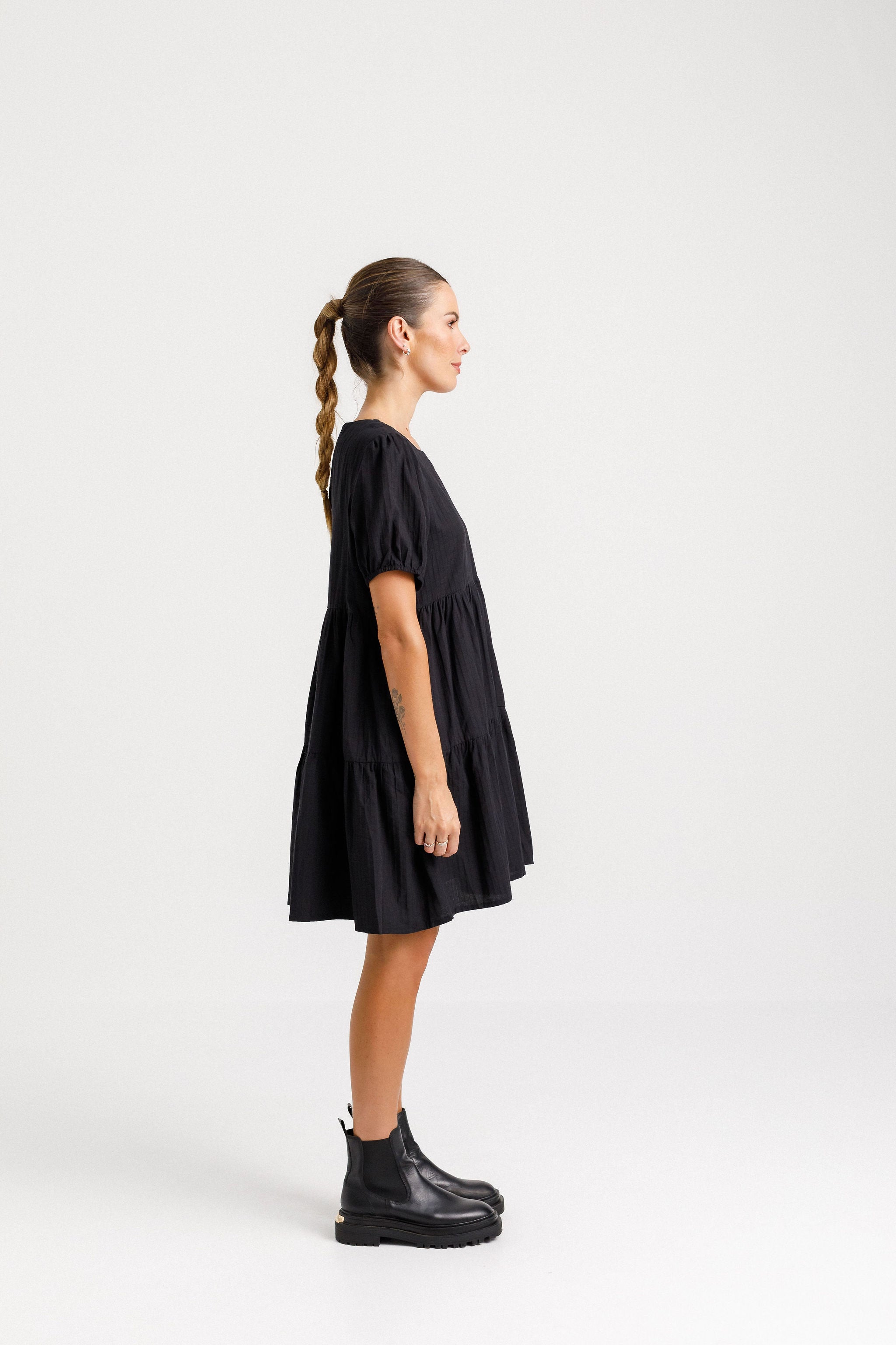 Whirl Dress Replen - Black