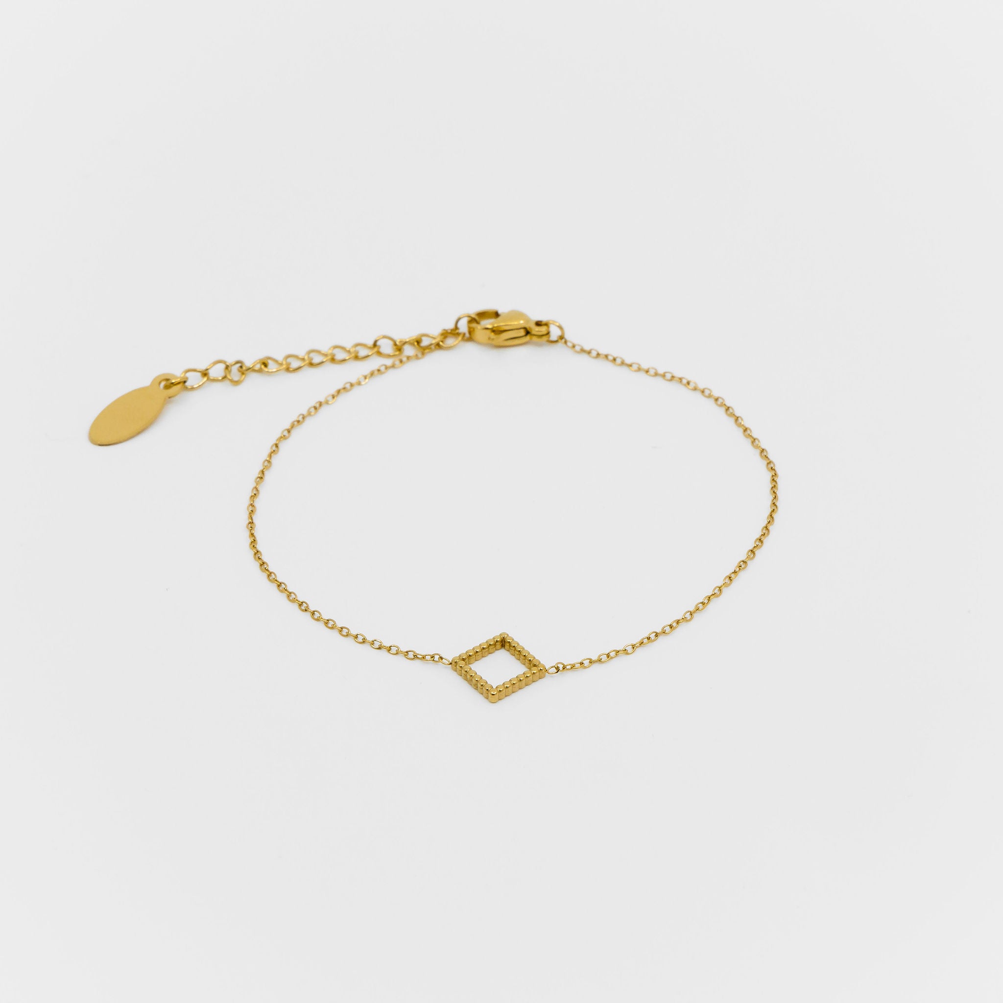 SQUARE BRACELET | Gold
