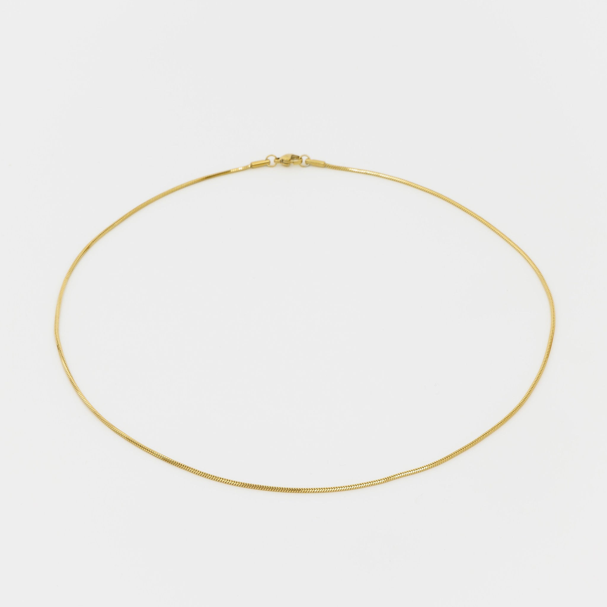 SNAKE NECKLACE | Gold