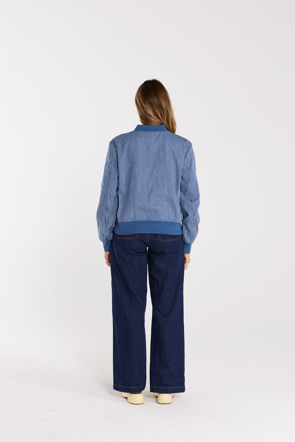 Flight Jacket - Skyline Denim