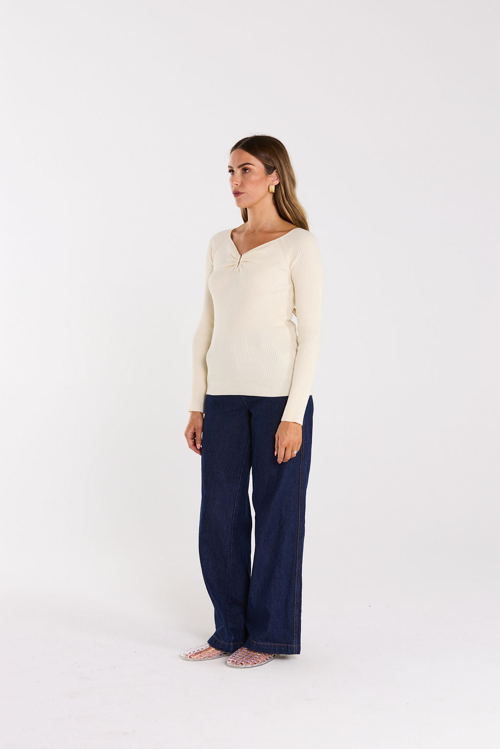 Loop Longsleeve - Milky Bar