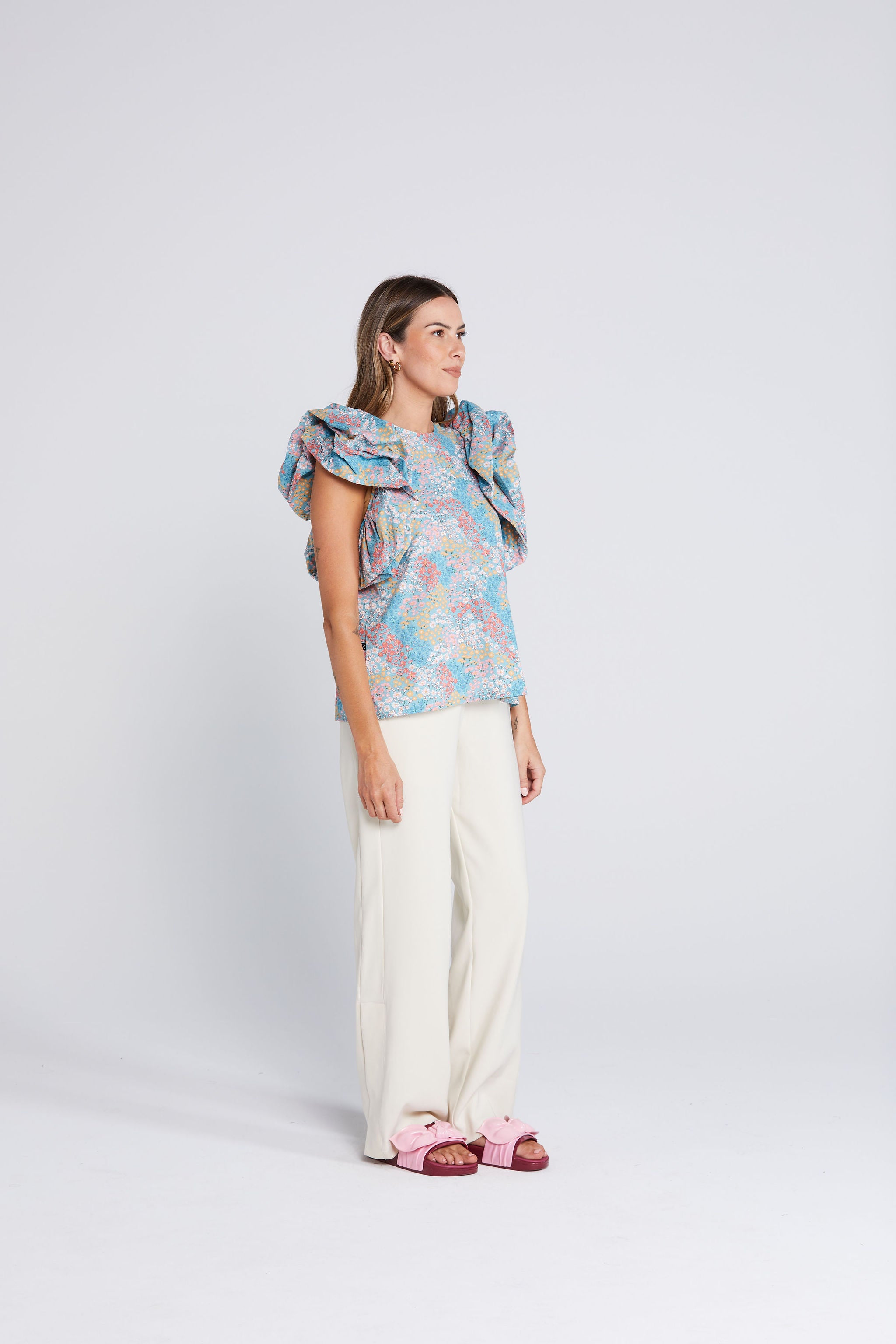 Coming Soon - Sashay Top - Floral Frenzy