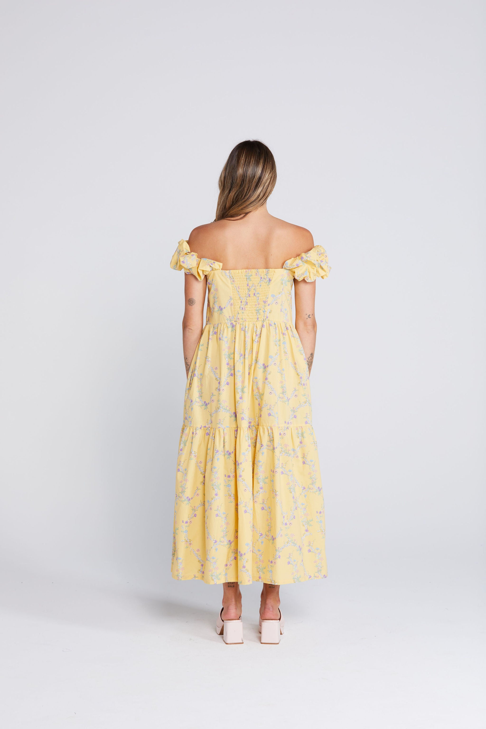 Ziggy Ruffle Dress - Sunny Smiles