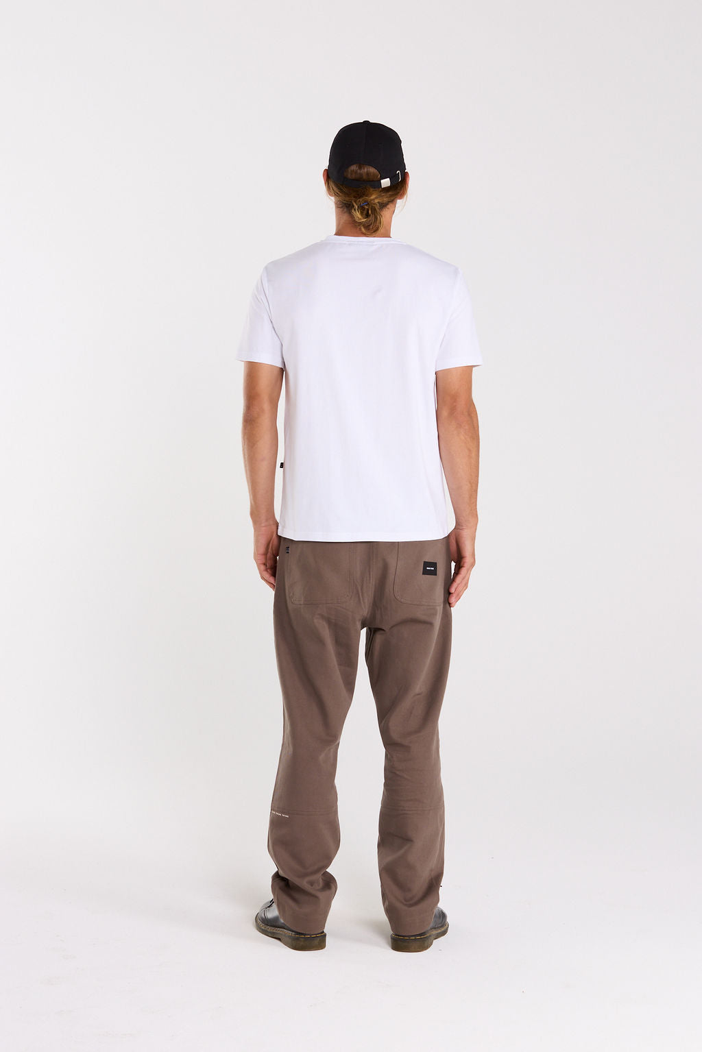 Base Tee - White Cubed