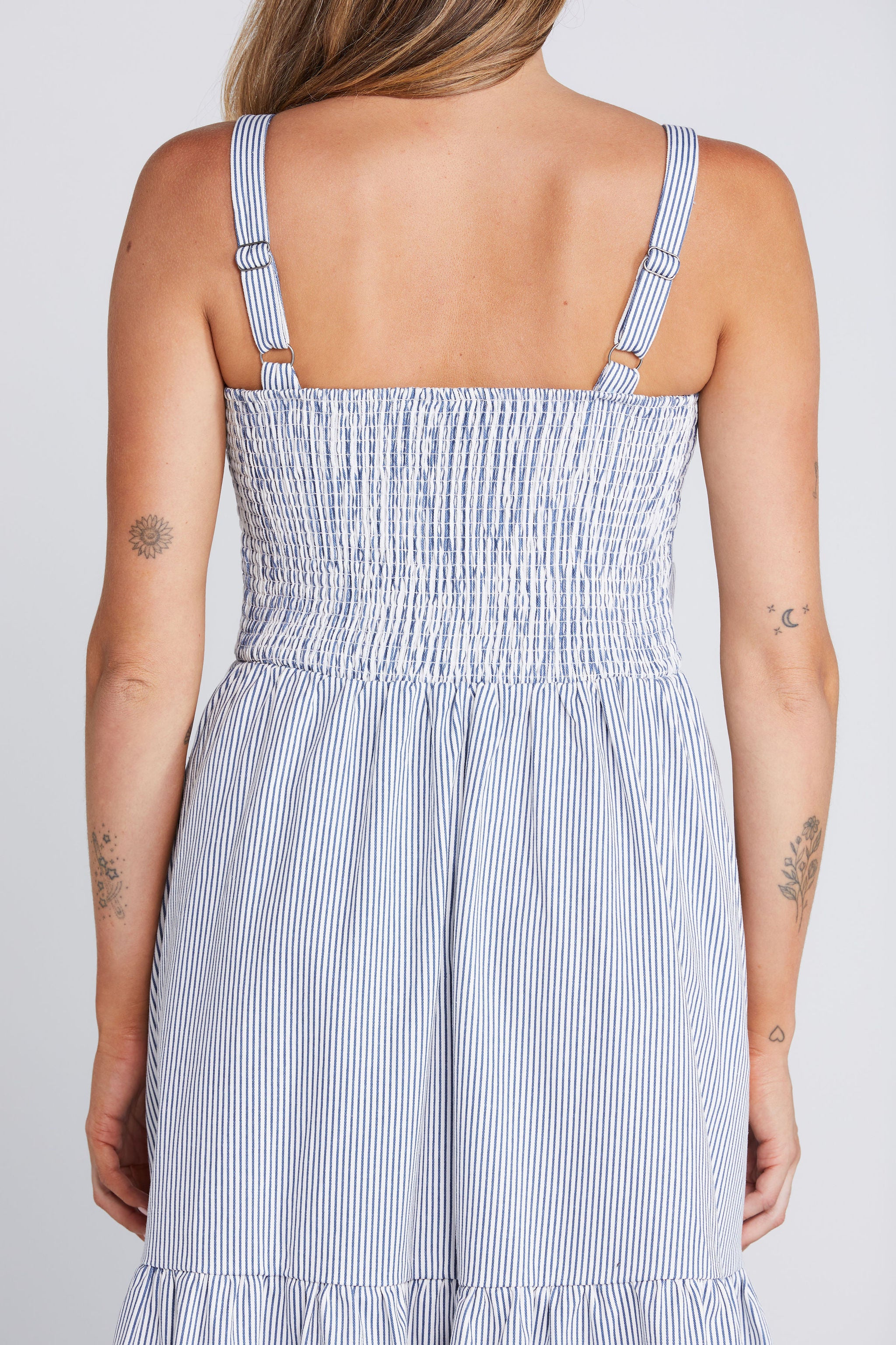Coming Soon - Sweet Ziggy Dress - Seaside Stripe