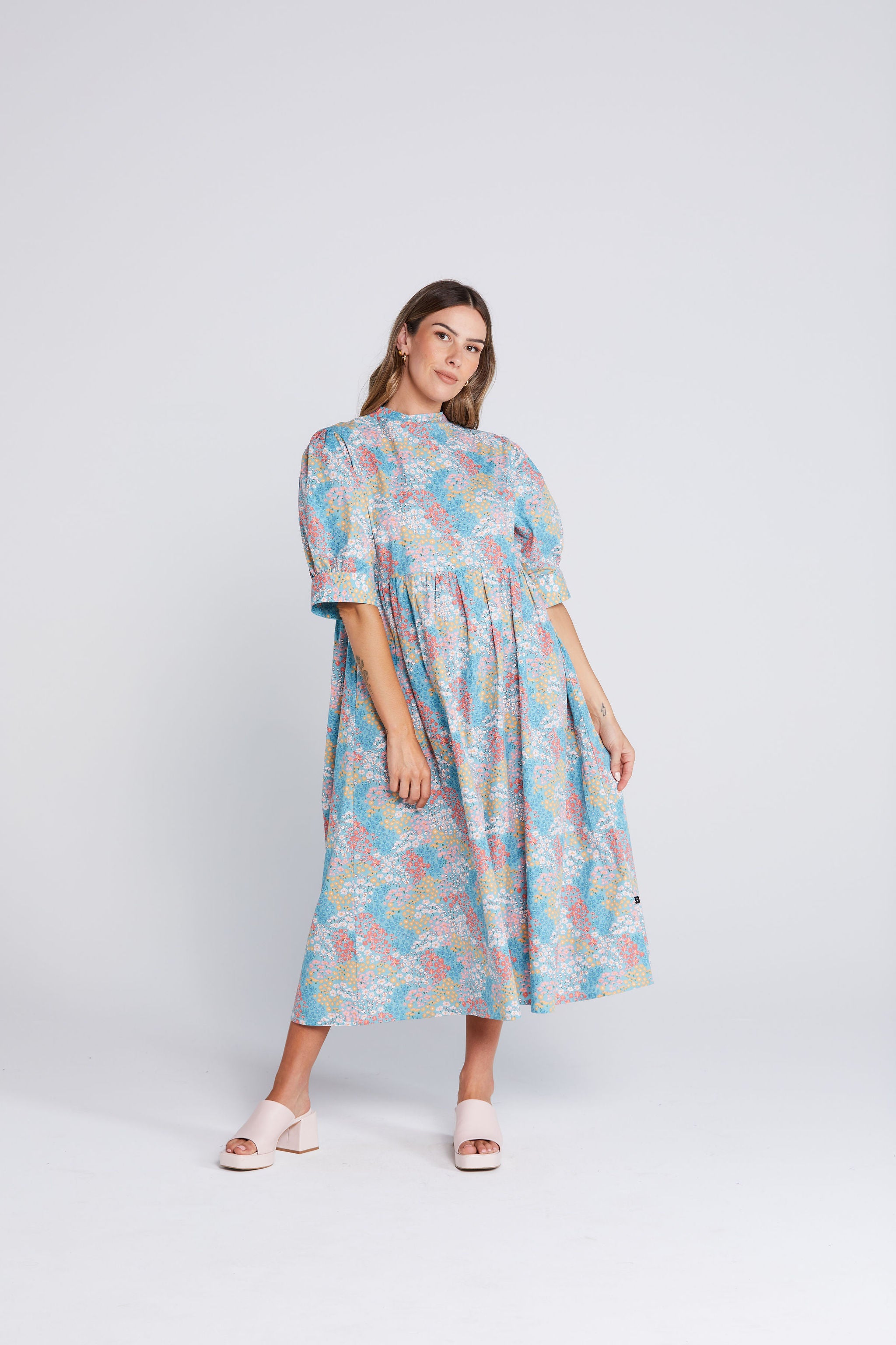 Nightfall Dress - Floral Frenzy