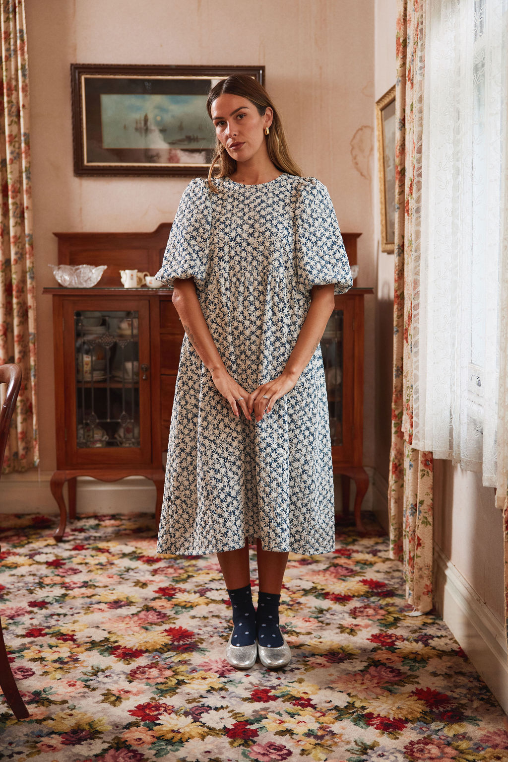 Coming Soon - Lucinda Dress - Bloom Storm