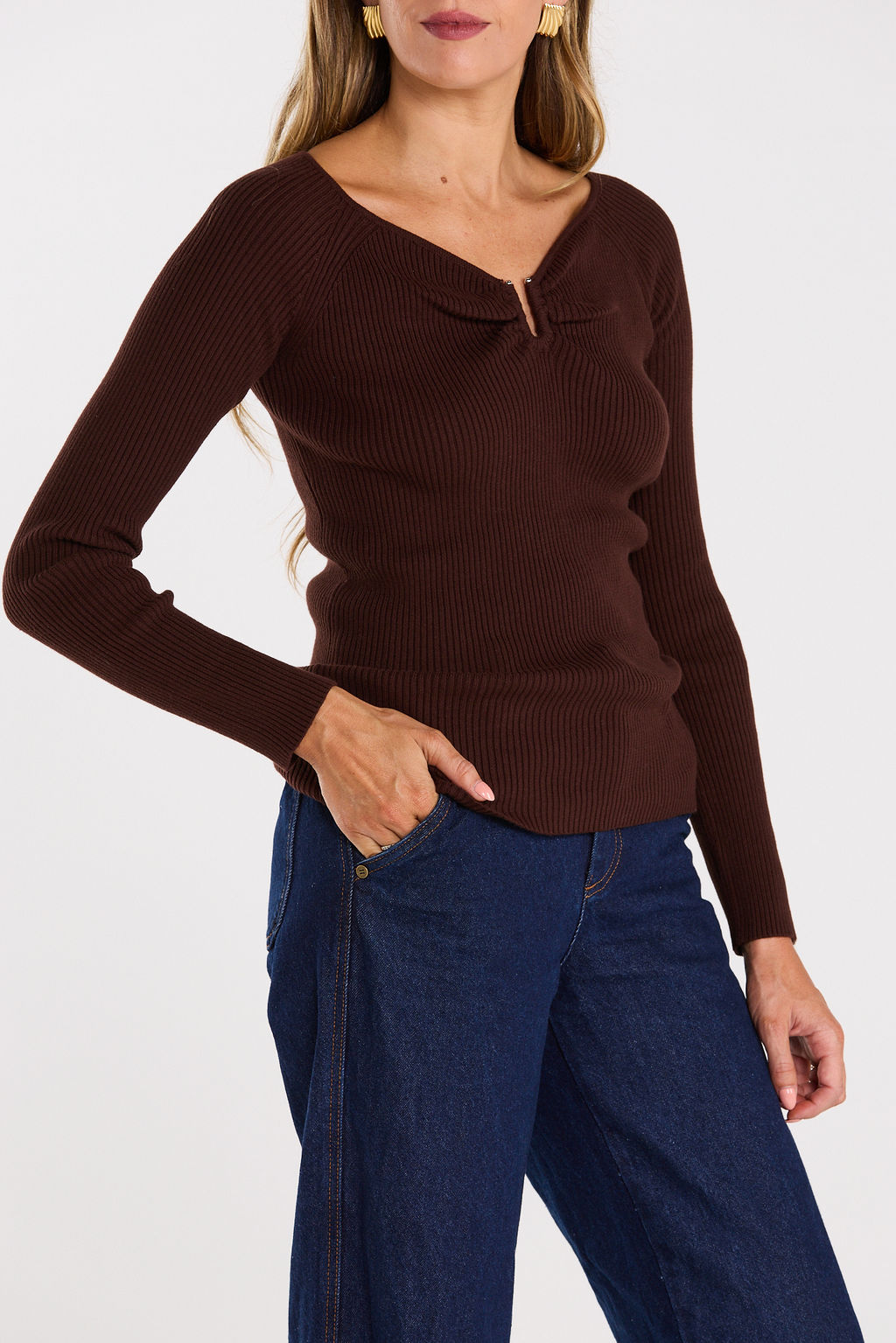 Loop Longsleeve - Chocolate