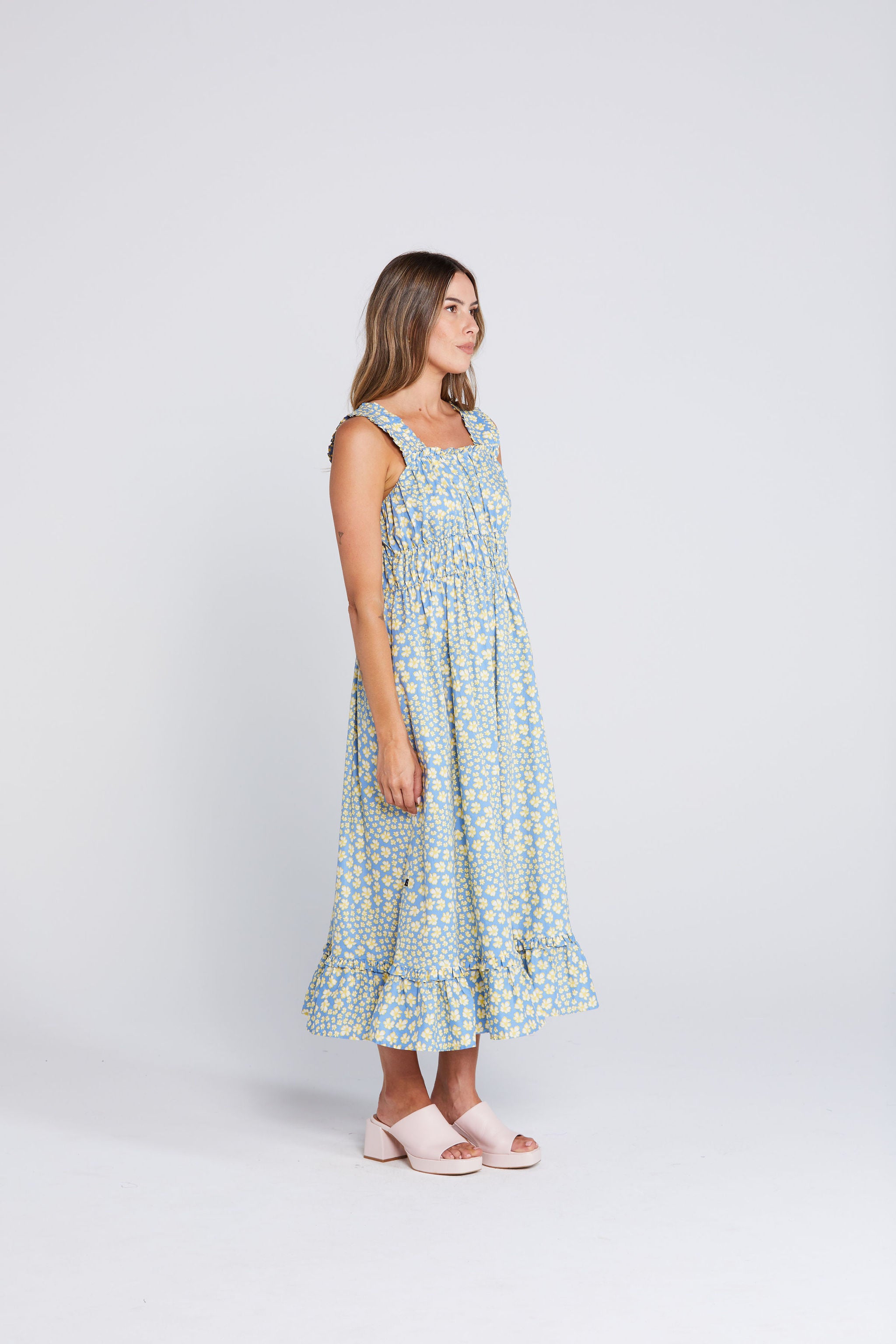 Laramie Dress - Sky Garden