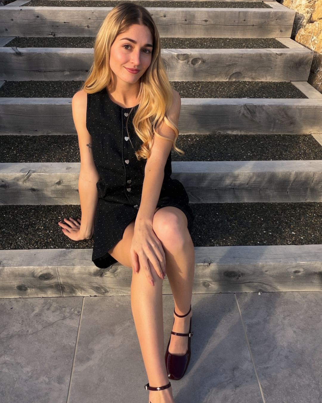 PRE-ORDER Effortless Dress - Pin Dot