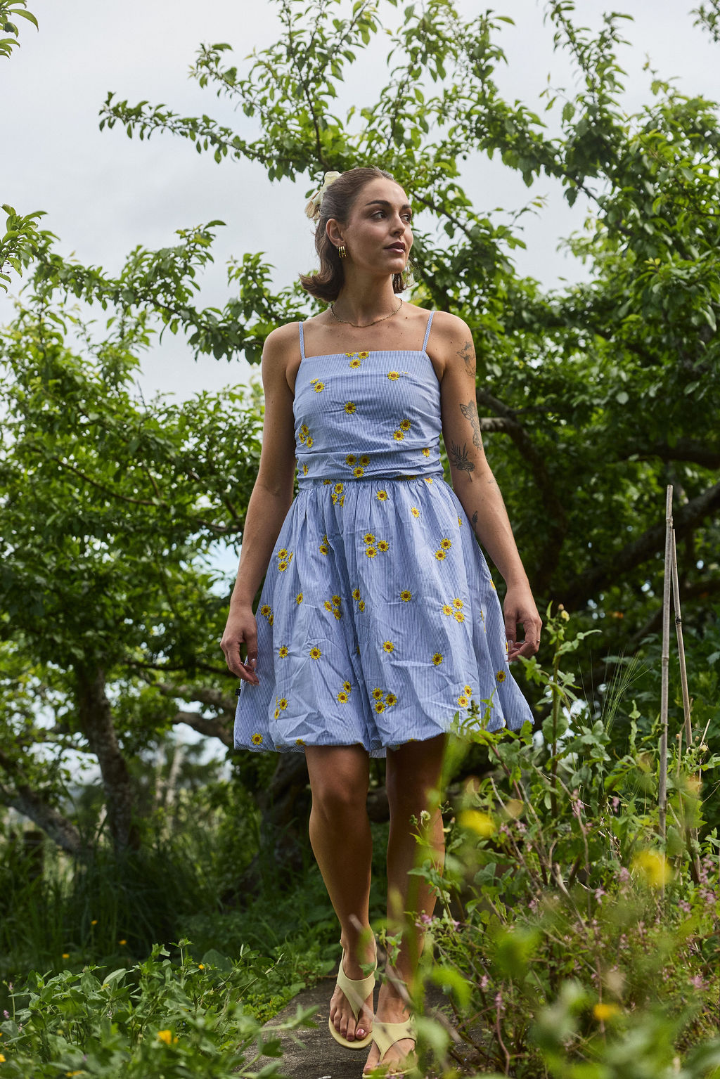 Mirabelle Dress - Sunstripe