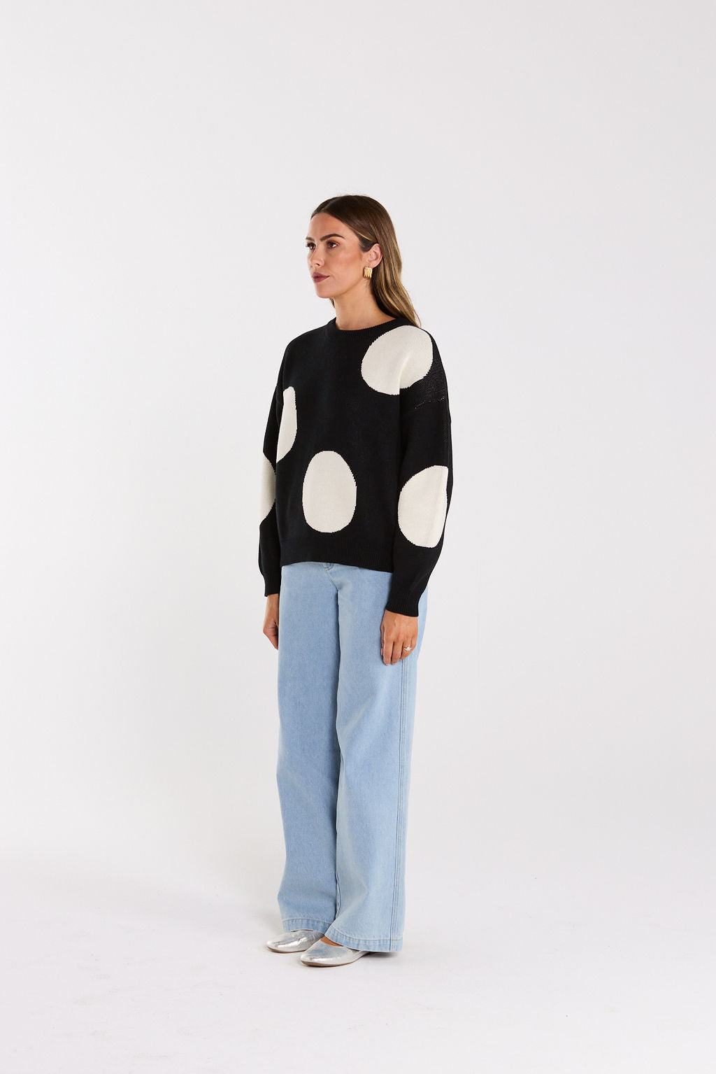 Spottie Jumper - Black