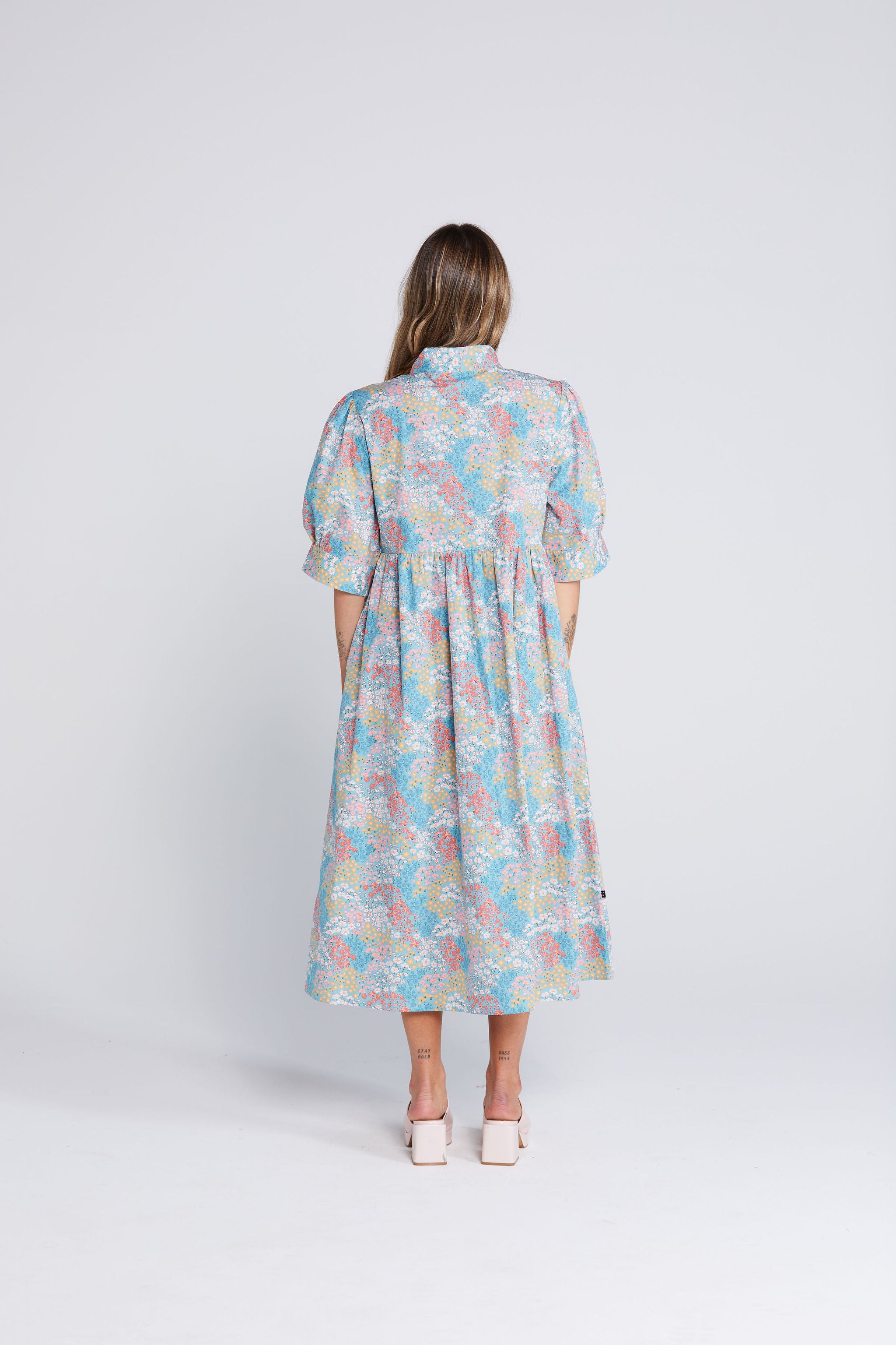 Nightfall Dress - Floral Frenzy