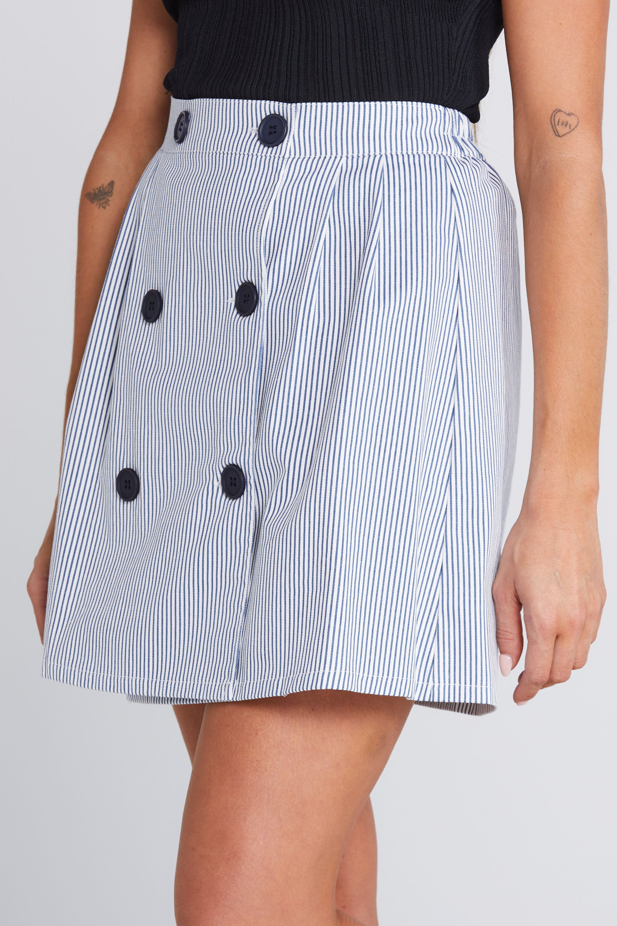 Zib Skirt - Seaside Stripe