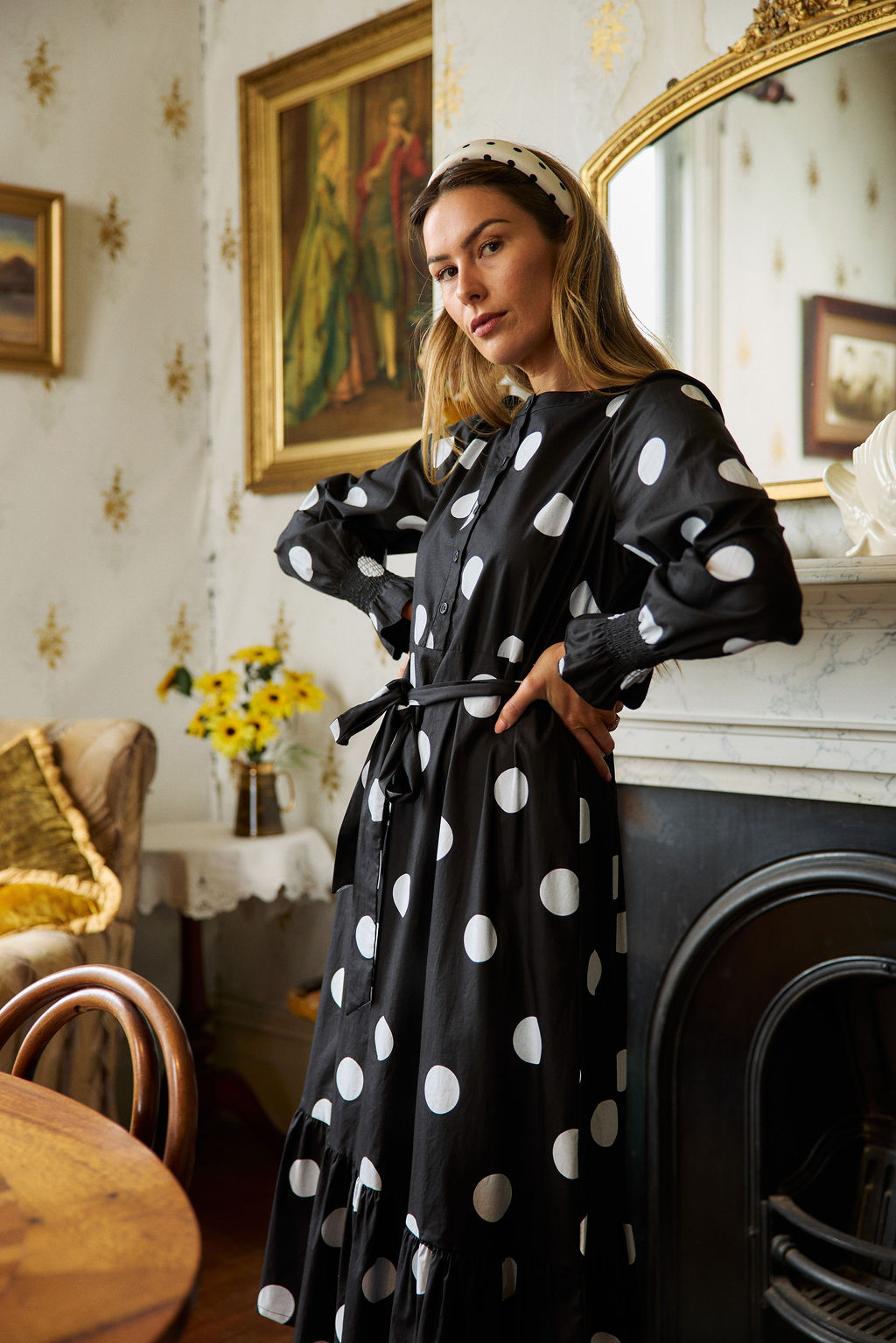 Duska Dress - Spotty