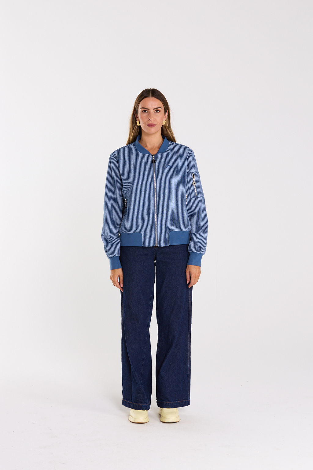 Flight Jacket - Skyline Denim