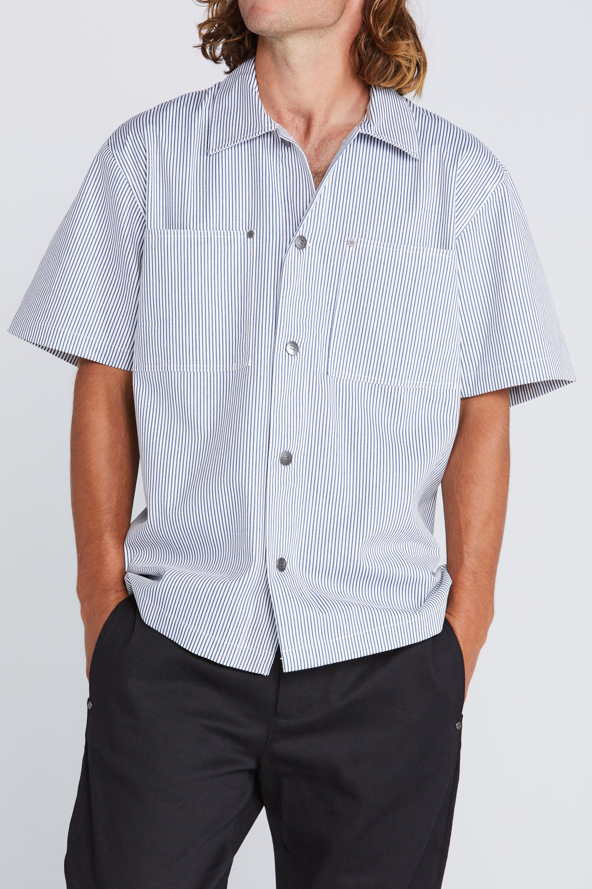 Flyn Shirt - Seaside Stripe