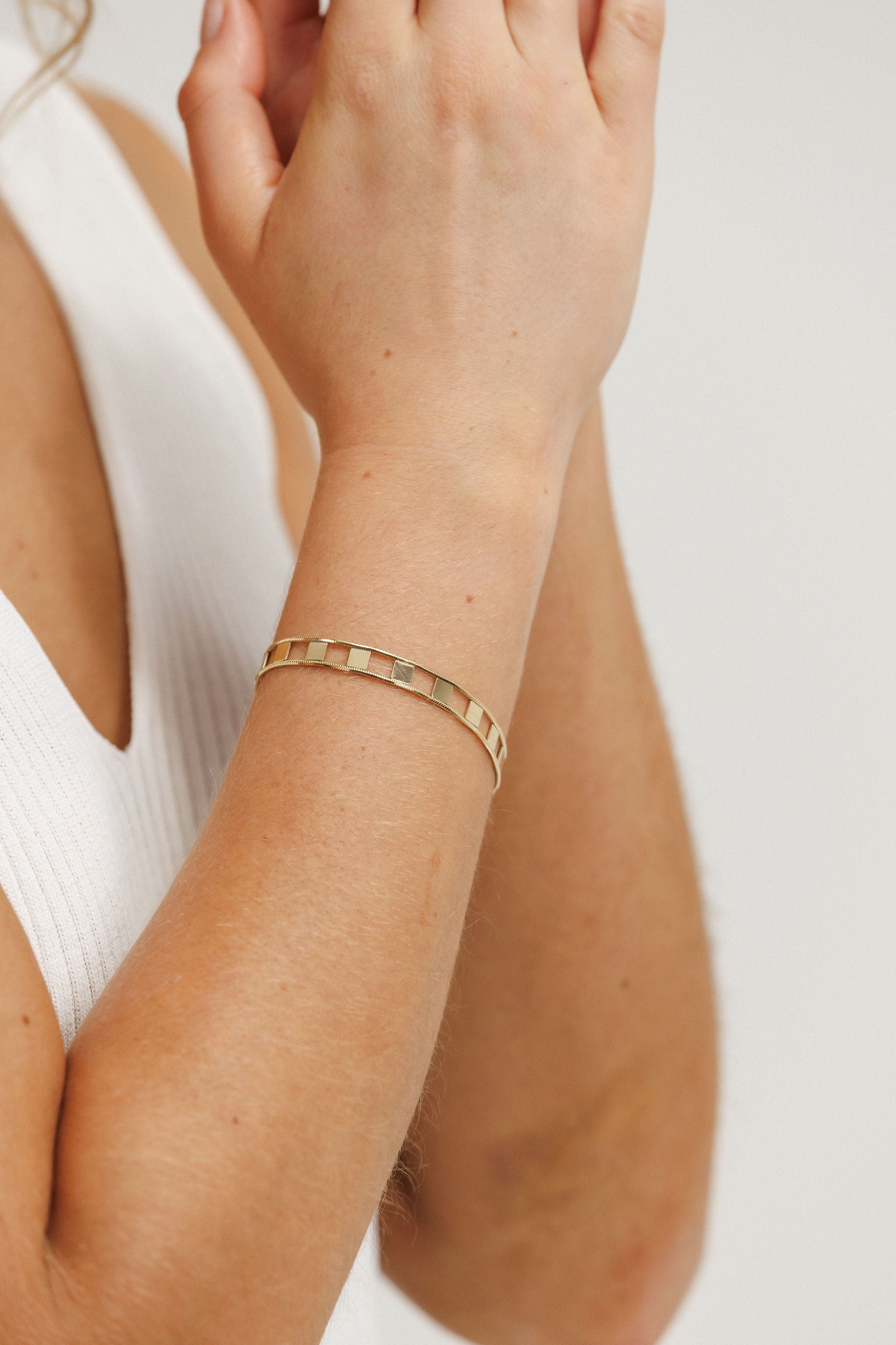 LADDER BRACELET | Gold