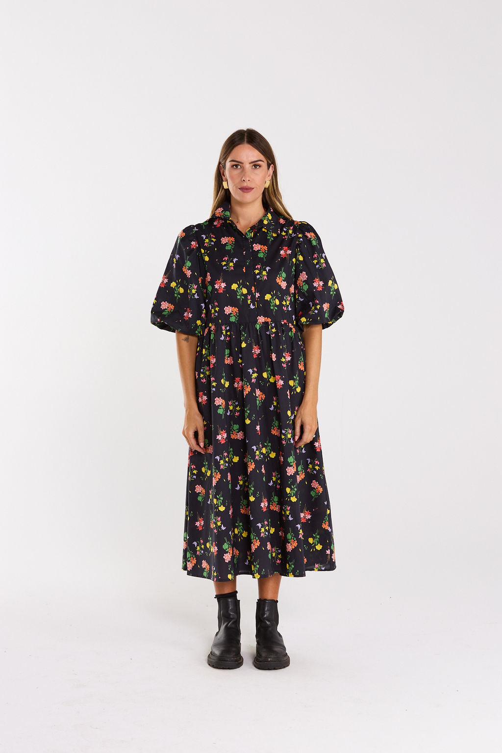 Coming Soon - Lucina Dress - Vivid Noir