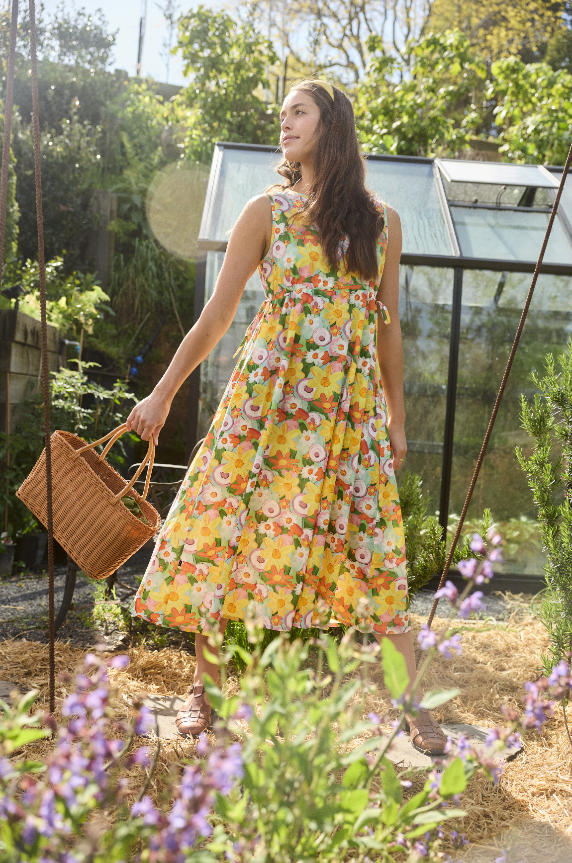 Cintrana Dress - Fruit Salad Floral