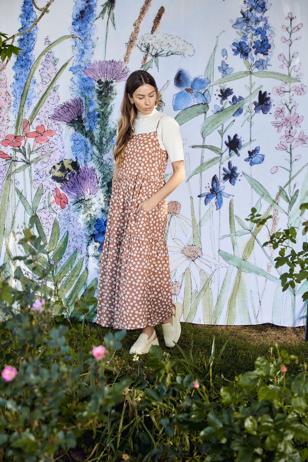 Short Sleeve Turtle Neck - Unbleached