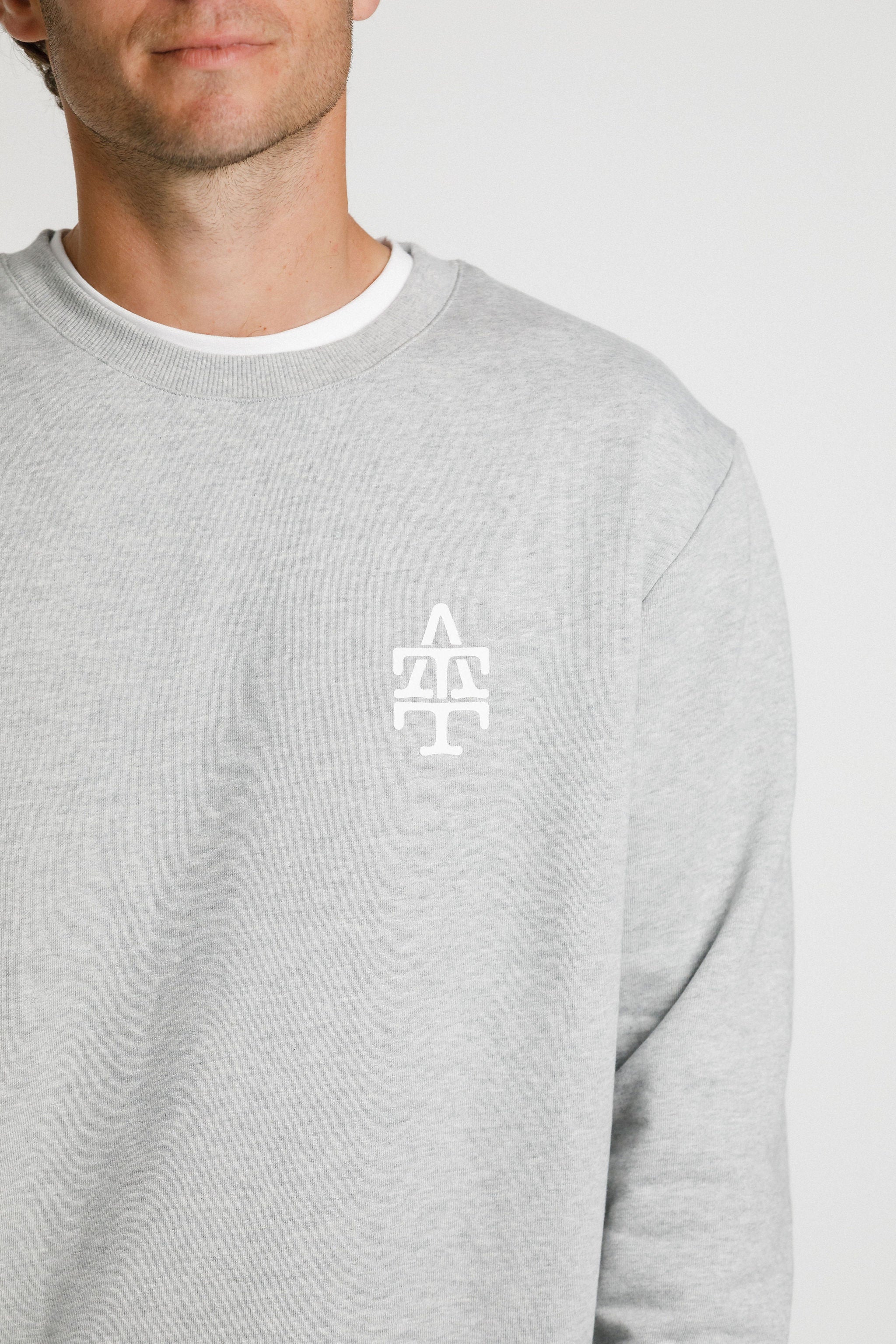 Title Crew - Grey with ATT College Print