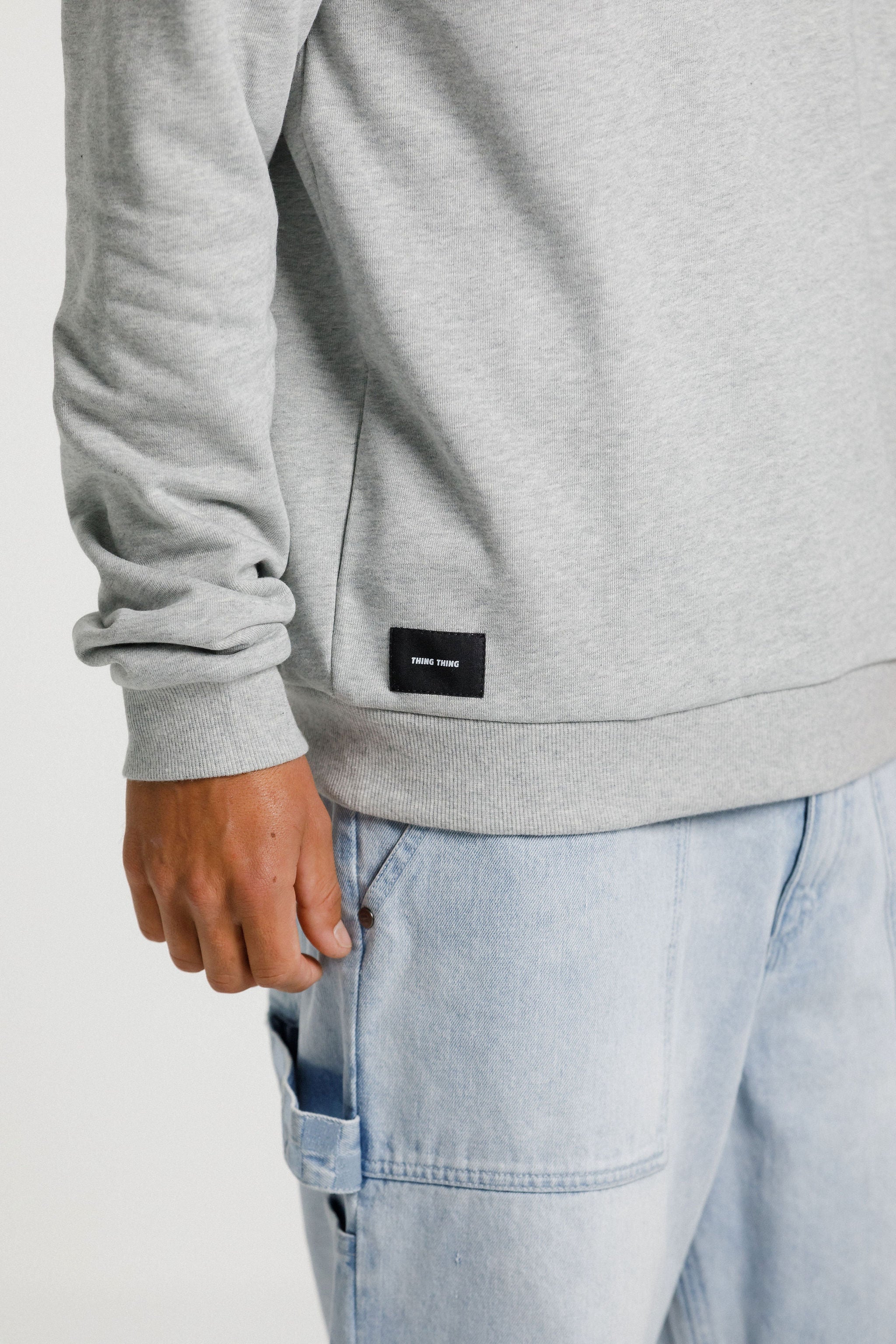 Title Crew - Grey with ATT College Print