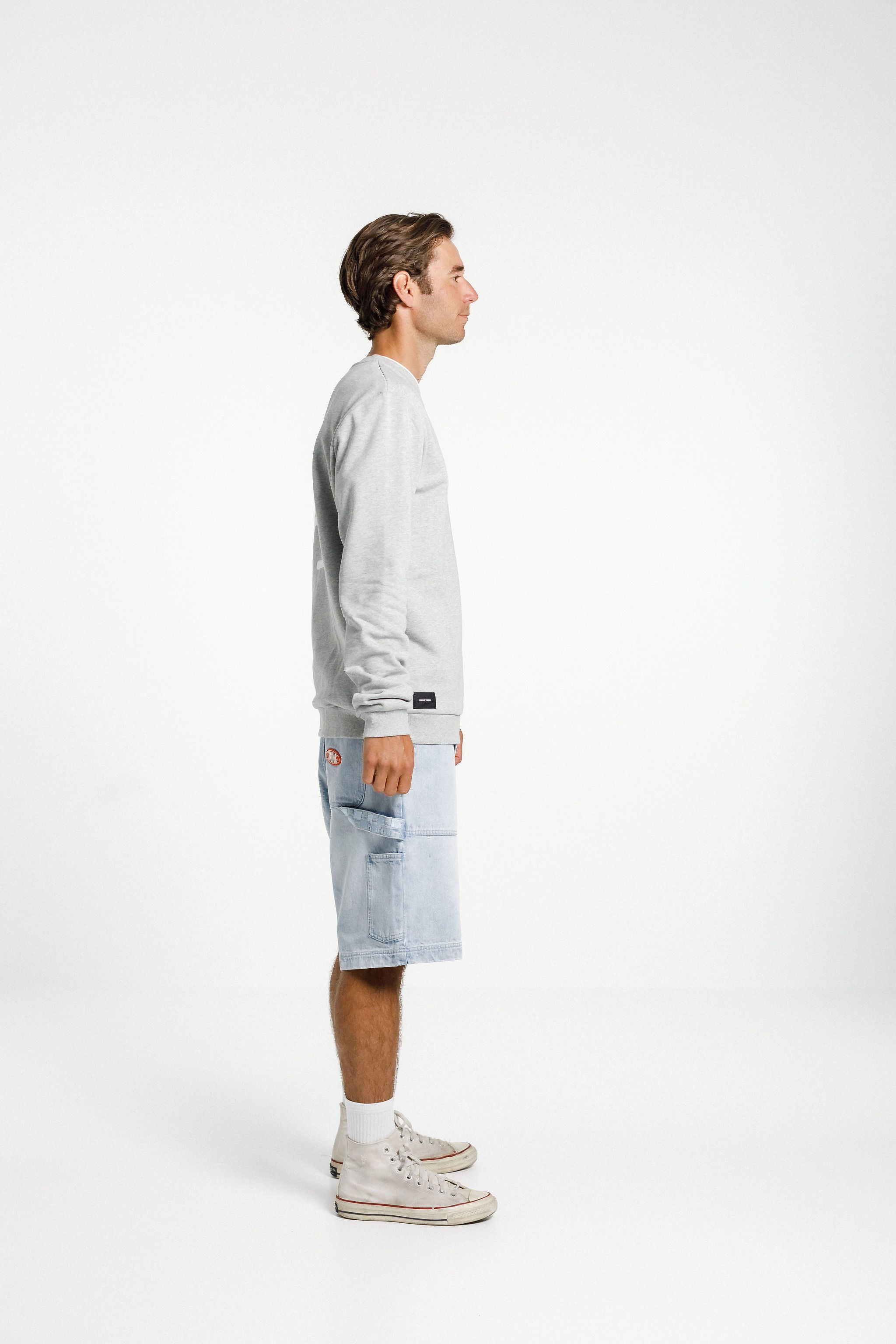 Title Crew - Grey with ATT College Print