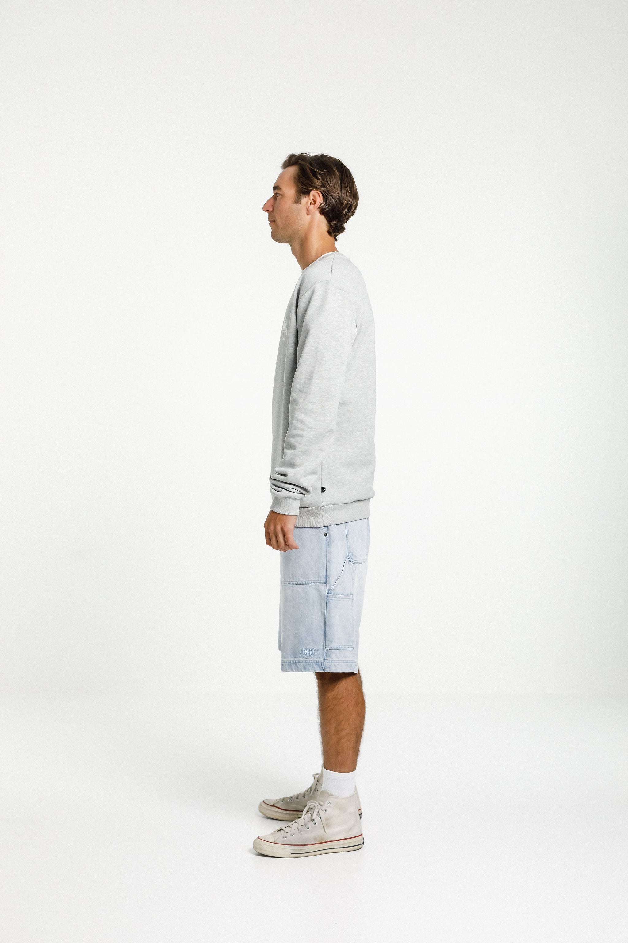Title Crew - Grey with ATT College Print